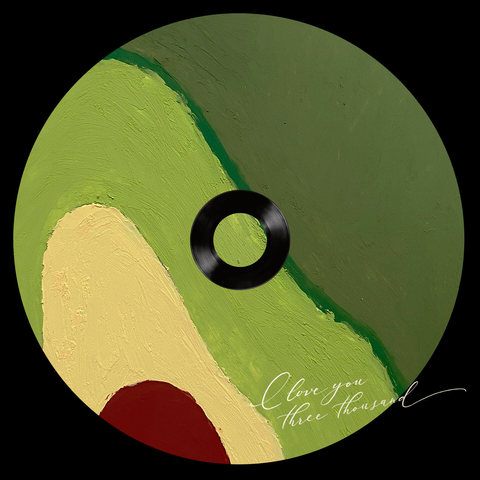 油画棒—牛油果绿(内含教程 色号) 临摹:  油画棒:安美鲸(043,246,305