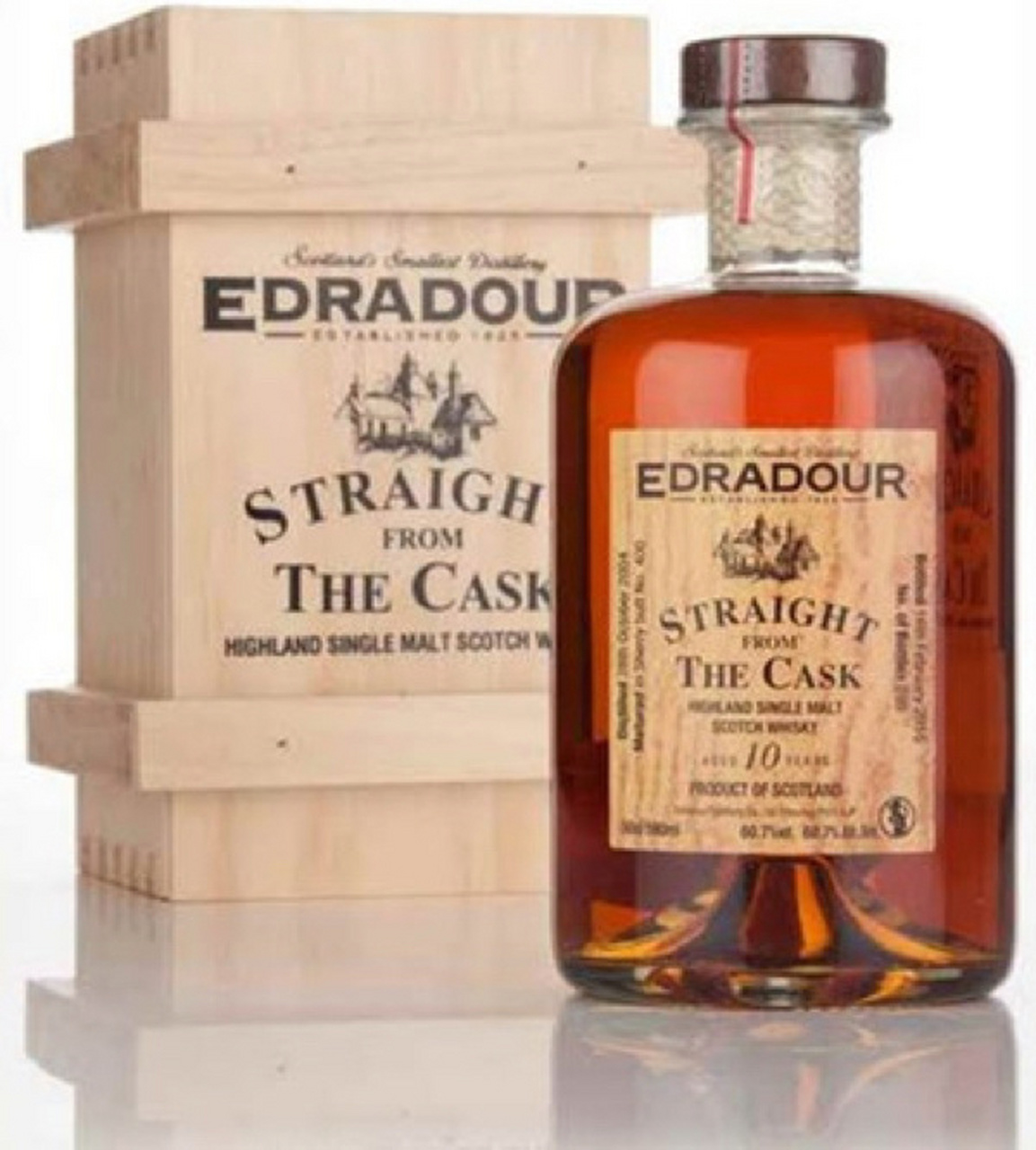 艾德多尔 10年原酒 雪莉桶单一纯麦威士忌 edradour 10 years sherry