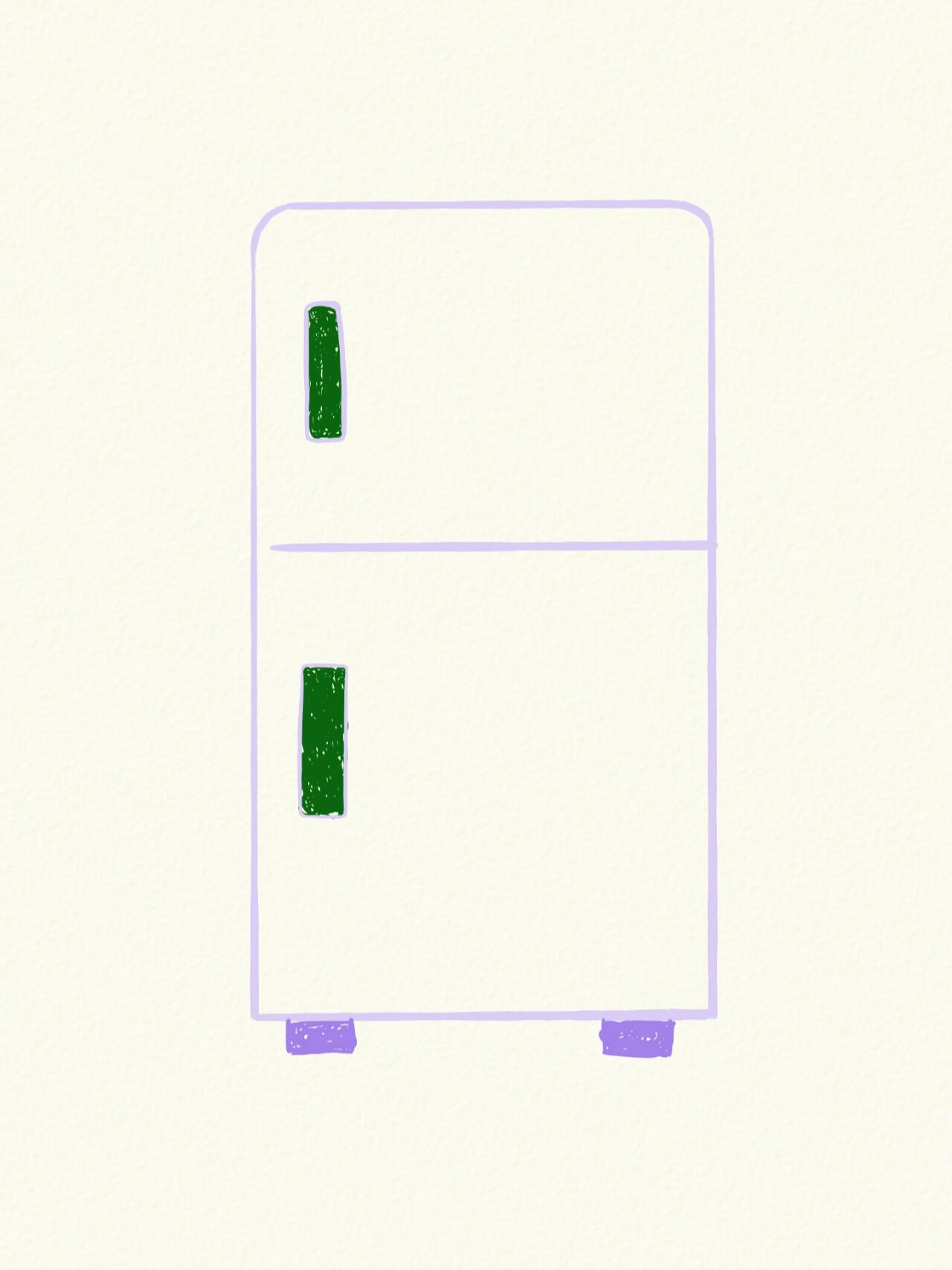 冰箱 简笔画 儿童简笔画