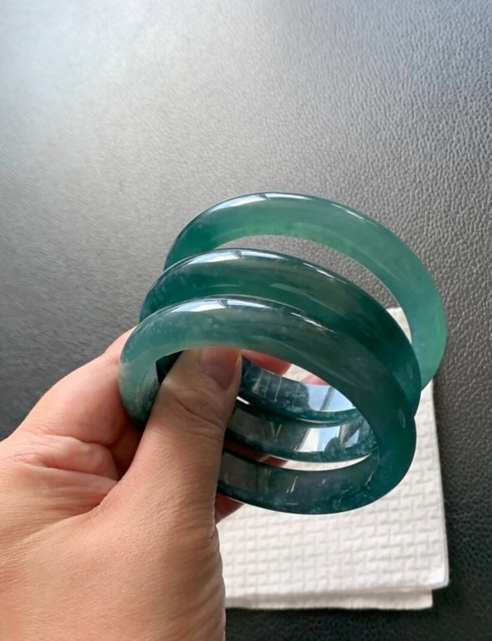 这3条高冰危料2000多到3000多米一条 (海蓝之谜)高冰危地马拉翡翠蓝水