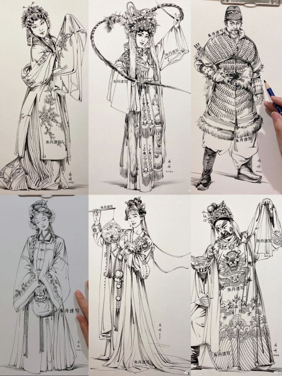 12张古风,戏曲人物来啦7815你喜欢哪张?