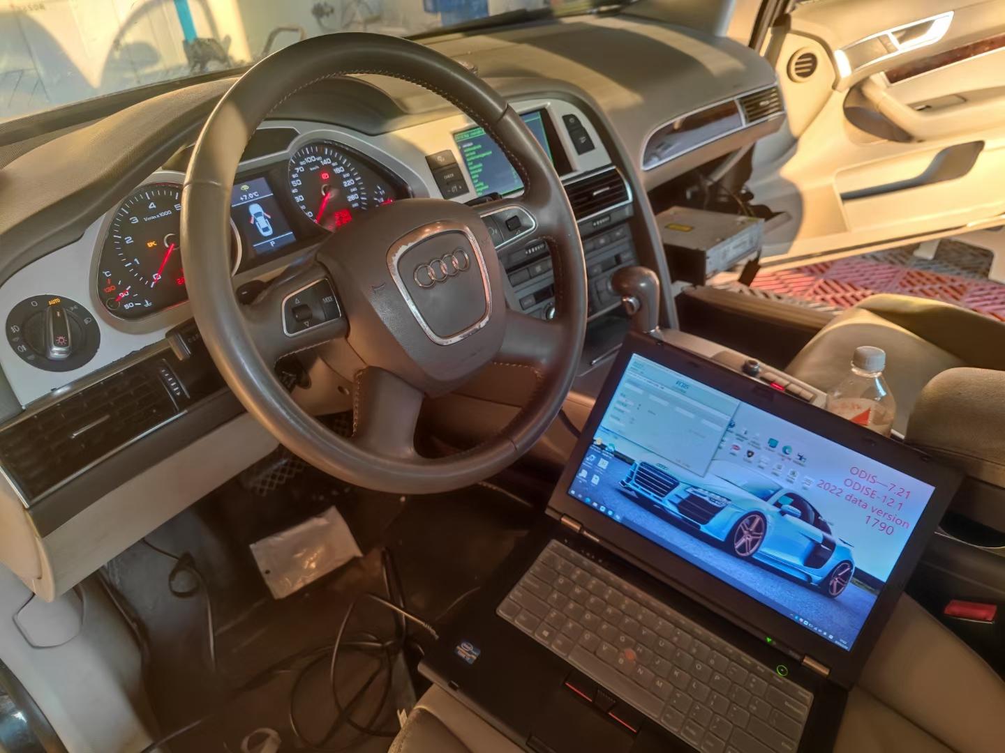 06-11款奥迪a6l升级蓝牙音乐模块.完美音质