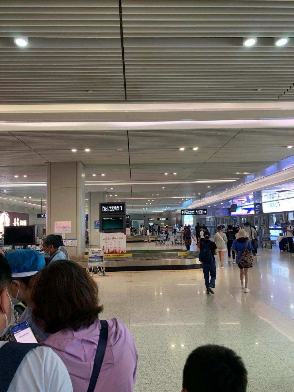 昨天航班经停陕西瑜琳,落地青海省府西宁市曹家堡机场