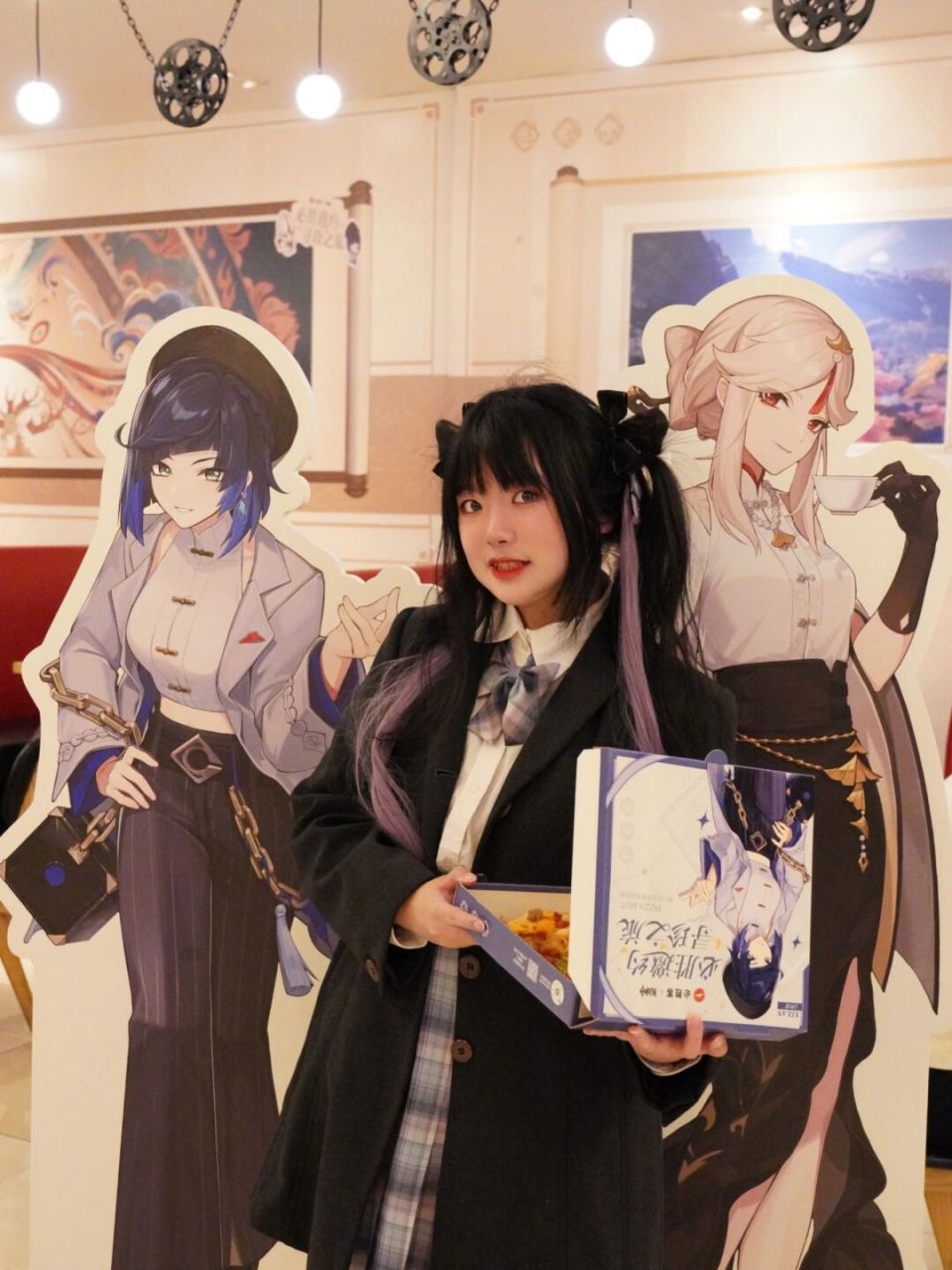 梳了一个小时的刻晴发型可以进来夸一下嘛 扎一个小时头发 喊错口号