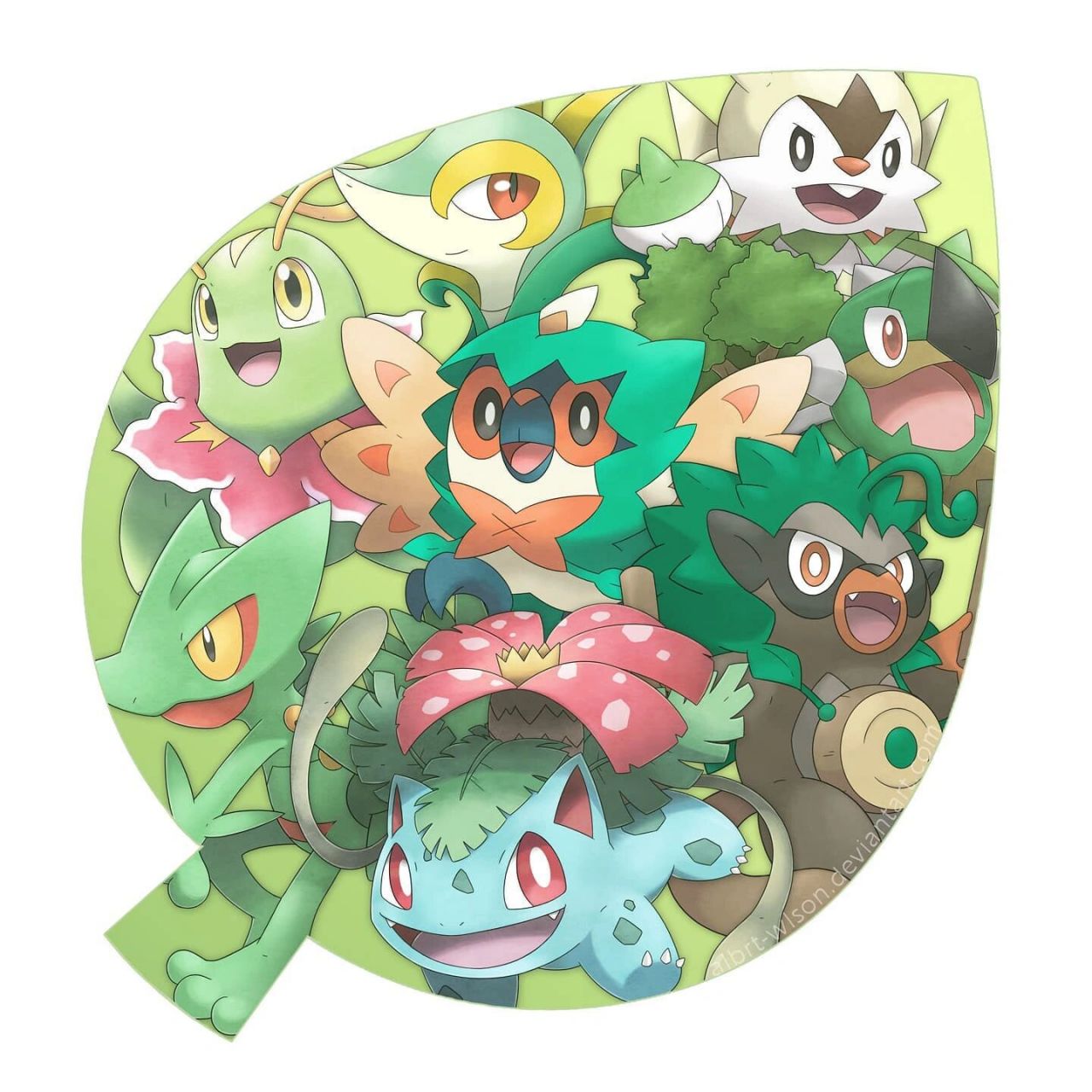 宝可梦御三家属性图鉴|草95火97水91 草系,水系,火系御三家