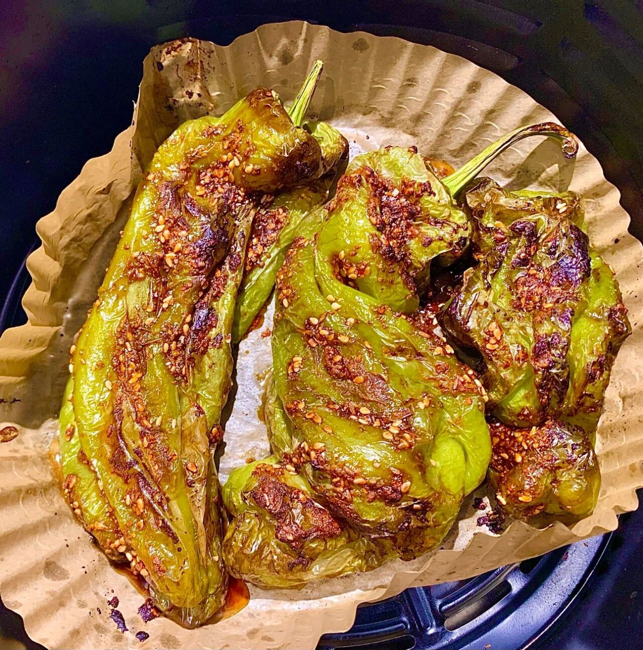 太好吃啦! 每次去吃烧烤必点青椒,我真的太爱一整根爆汁水的感觉了!