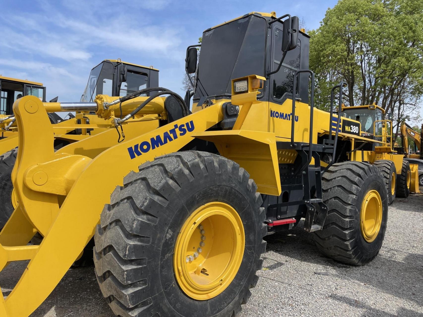 小松380装载机,准新车况,22万送到家!