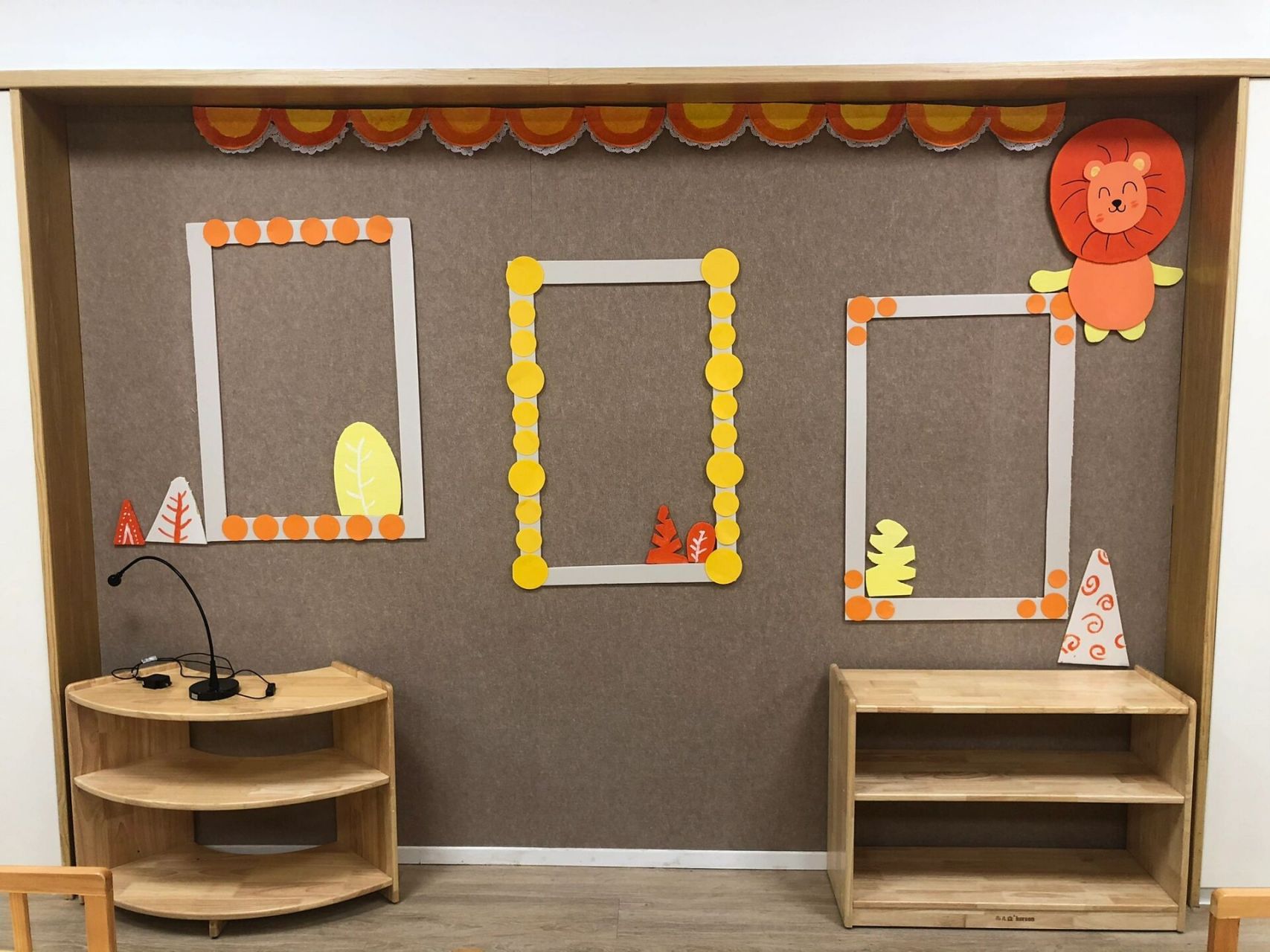 幼儿园小班原创环创|可爱的小狮子系列 分享一波小班时的班级环境创设