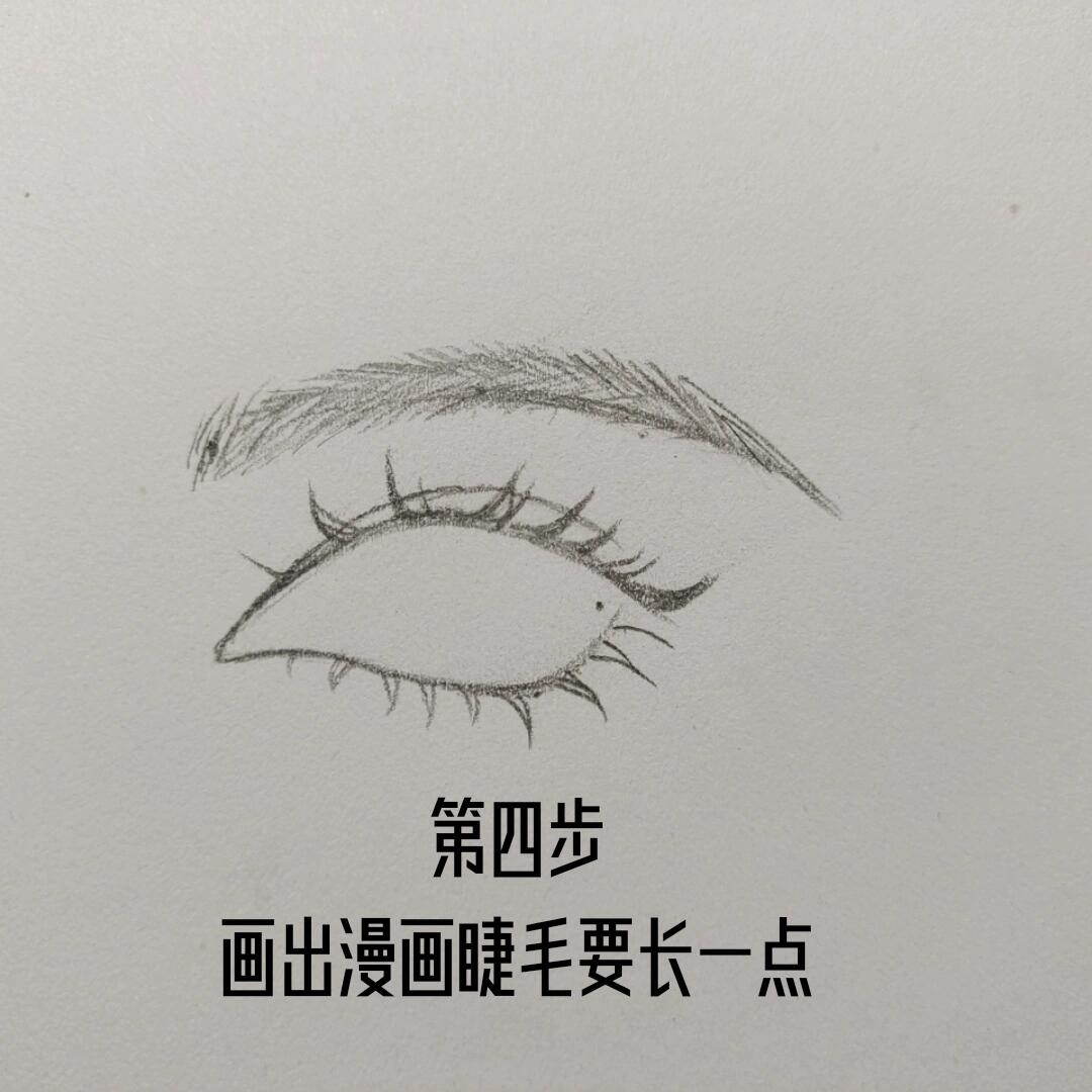 超简单眼睛画法