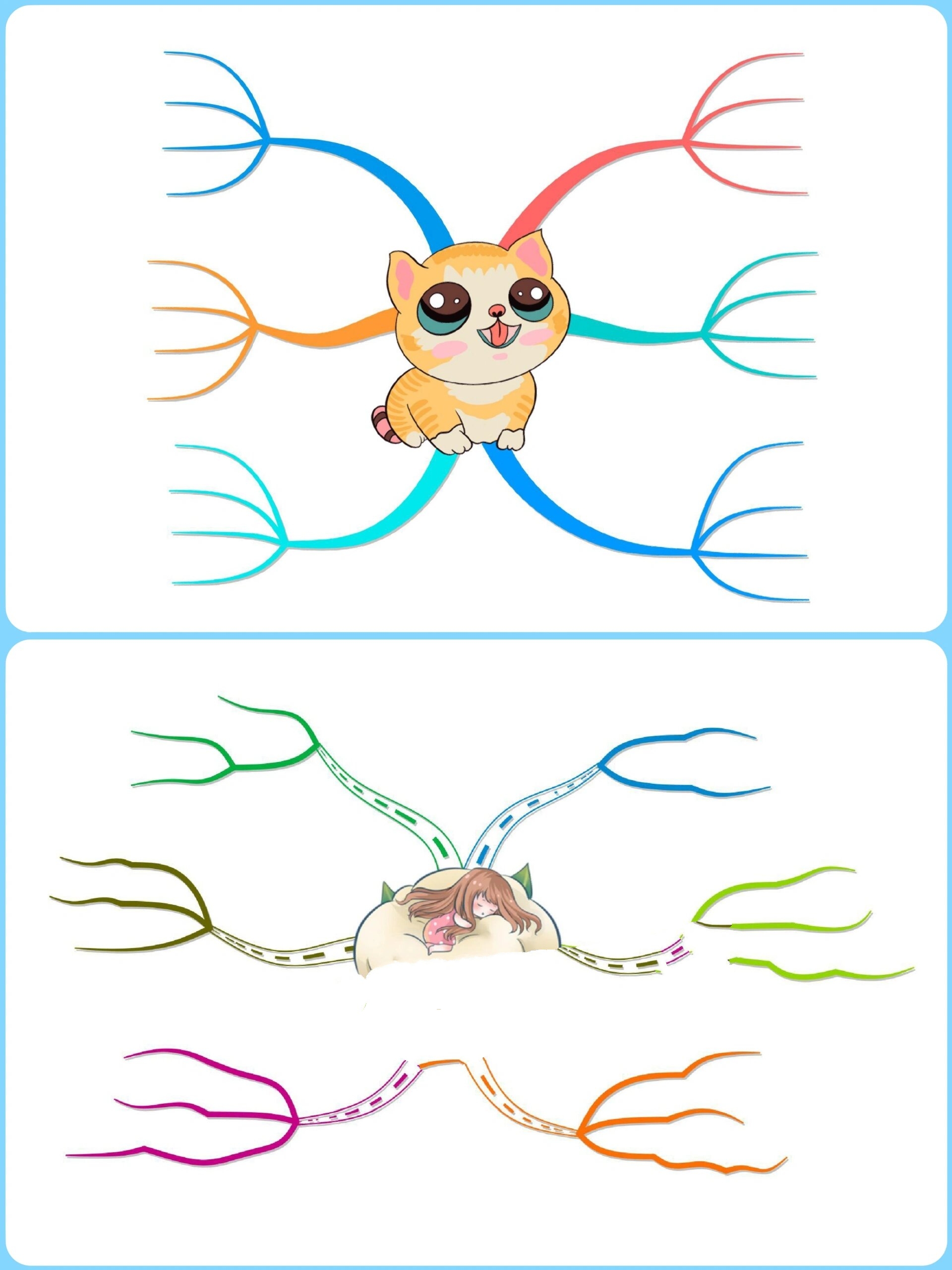 9750套小学生思维导图模板来了