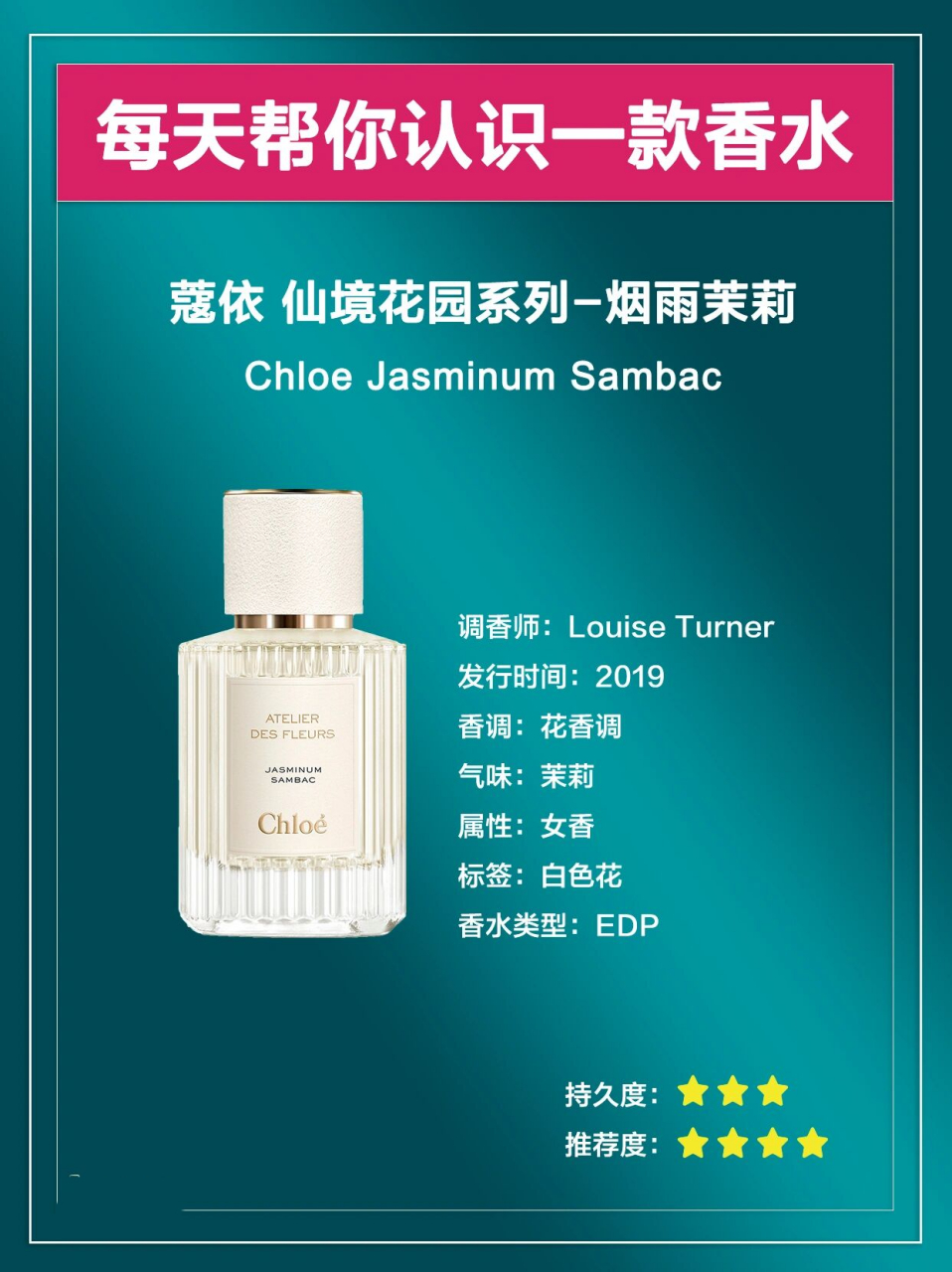 蔻依 仙境花园-烟雨茉莉 95 产品名称:蔻依 仙境花园系列-烟雨茉莉