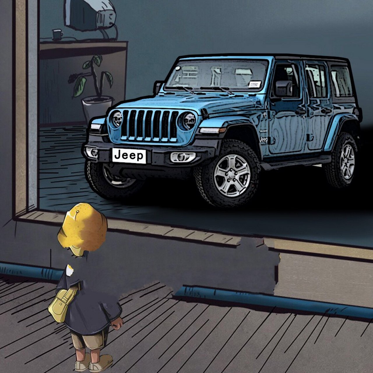 橱窗男孩看车橱窗外小男孩看车头像壁纸 幸福,从没捷径,只有经营,只靠