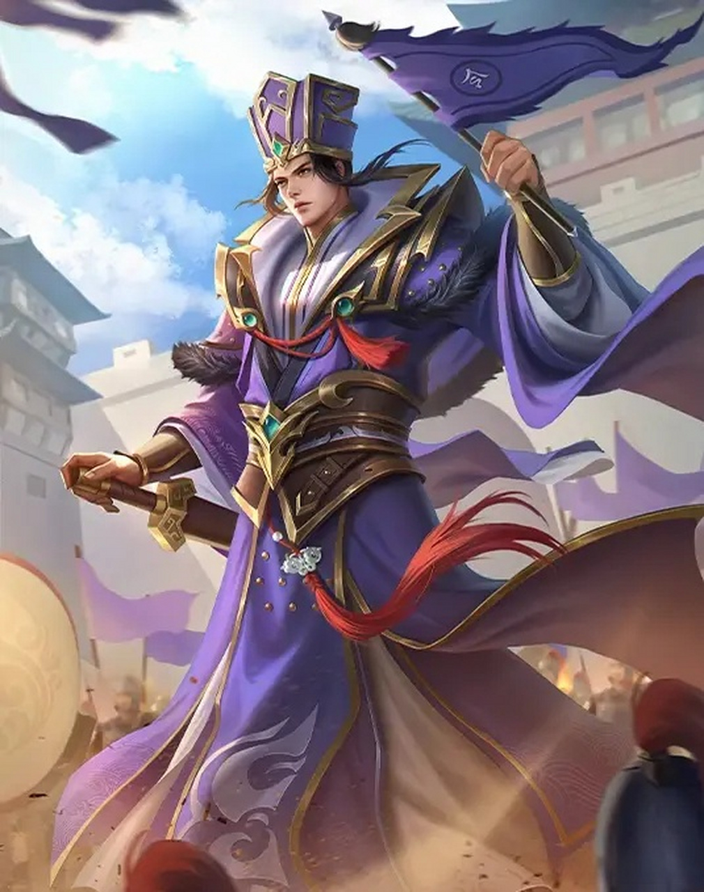 三国杀#三国杀ol# 三国杀ol的武将——族钟毓 钟毓 温恭的胆略者 魏