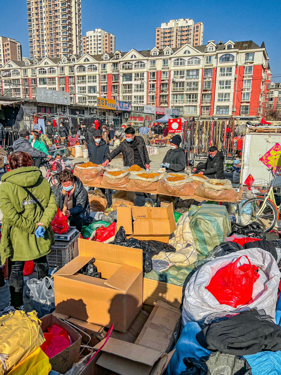 天津 | 赶大集,寻找久违的年味73 每逢农历一四七赶大集 吃喝穿用应