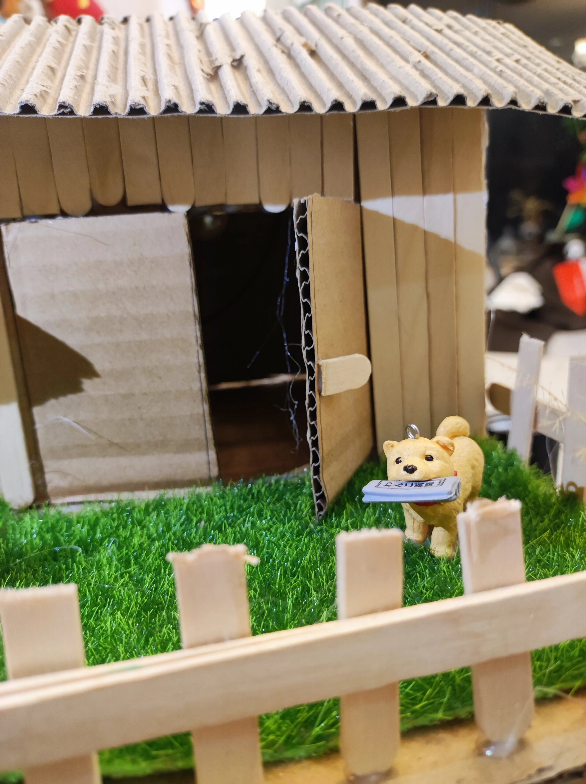 干栏式房屋建筑手工制作