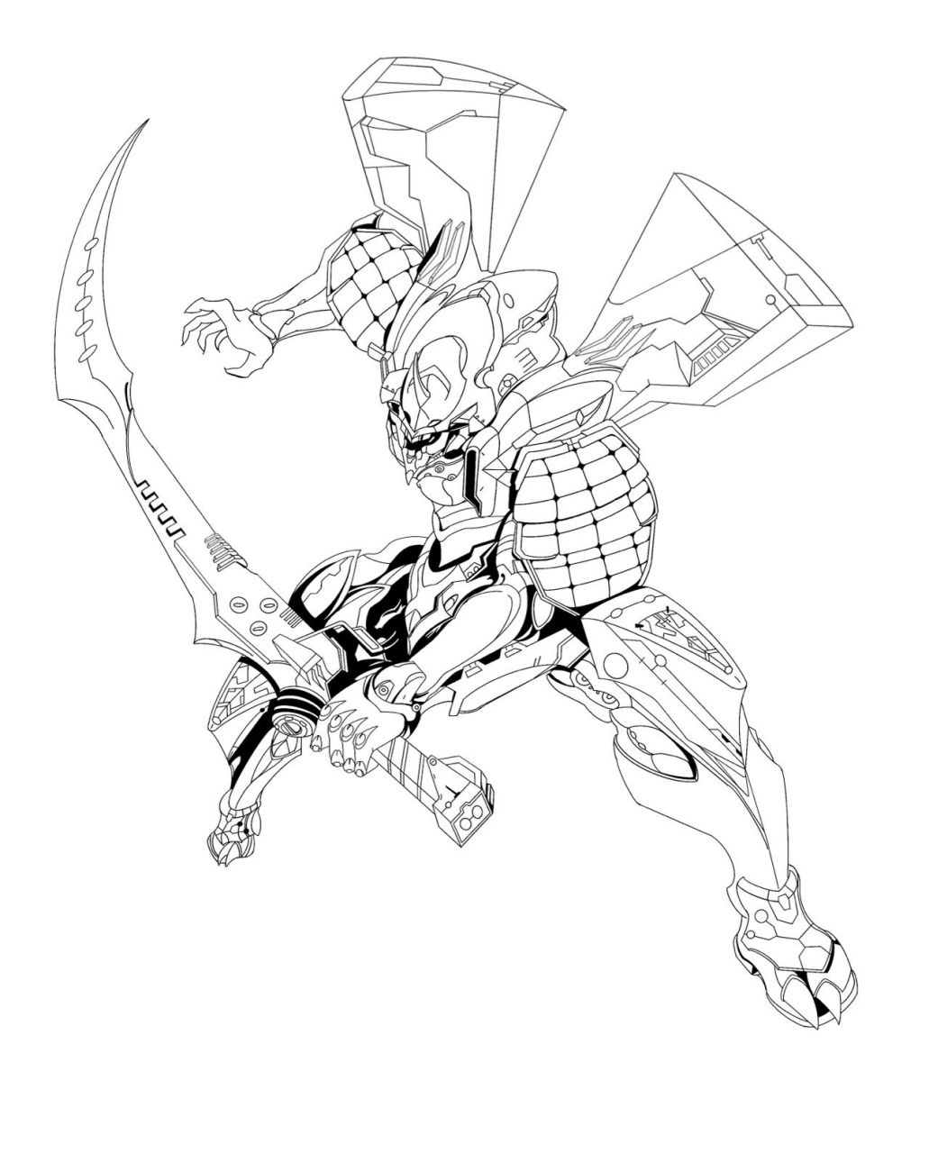 eva初号机手绘  机甲手绘 机甲好像真的容易画奔溃,感觉画了一个世纪