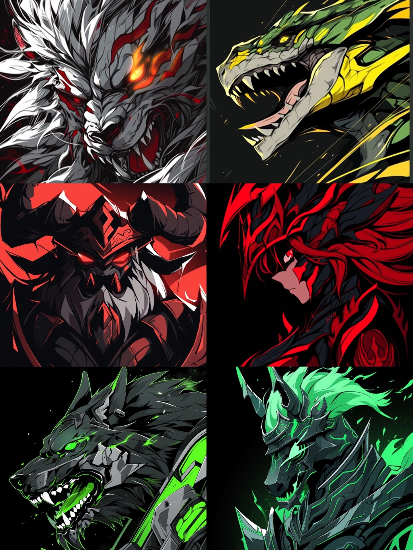 英雄联盟头像 兽人族来喽～再出一组妹子专辑