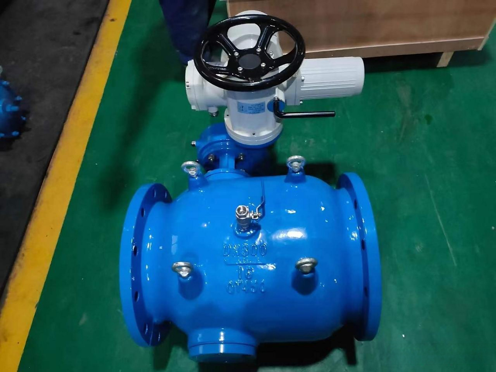 lhs941x-16/dn300电动调流调压阀