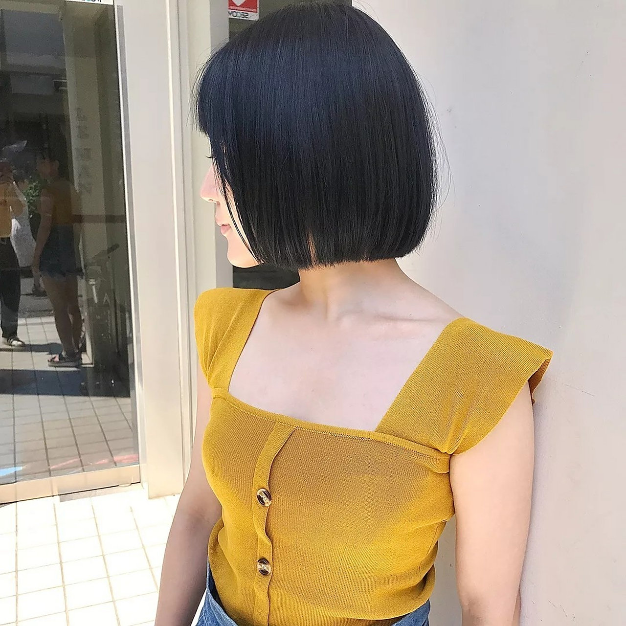 国民女神短发,经典沙宣发型,免打理 时尚界最经典的一句话就是 less