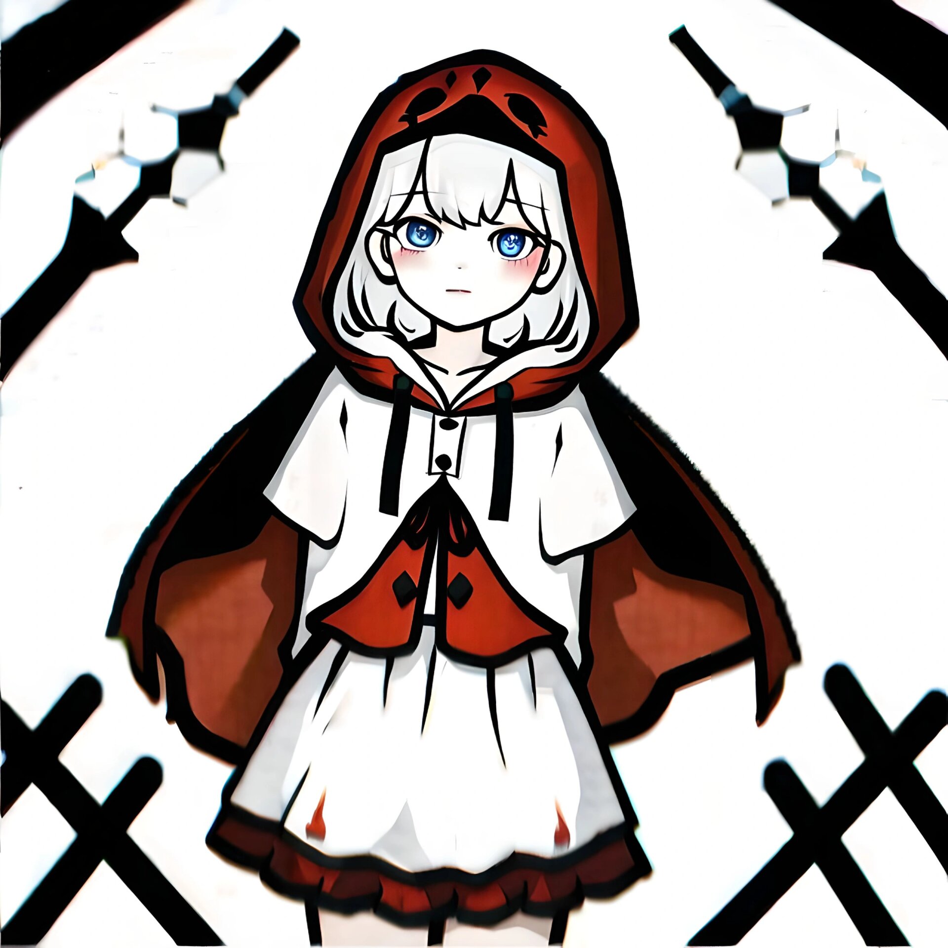 暗黑童话镇 | 小红帽头像  喜欢自取