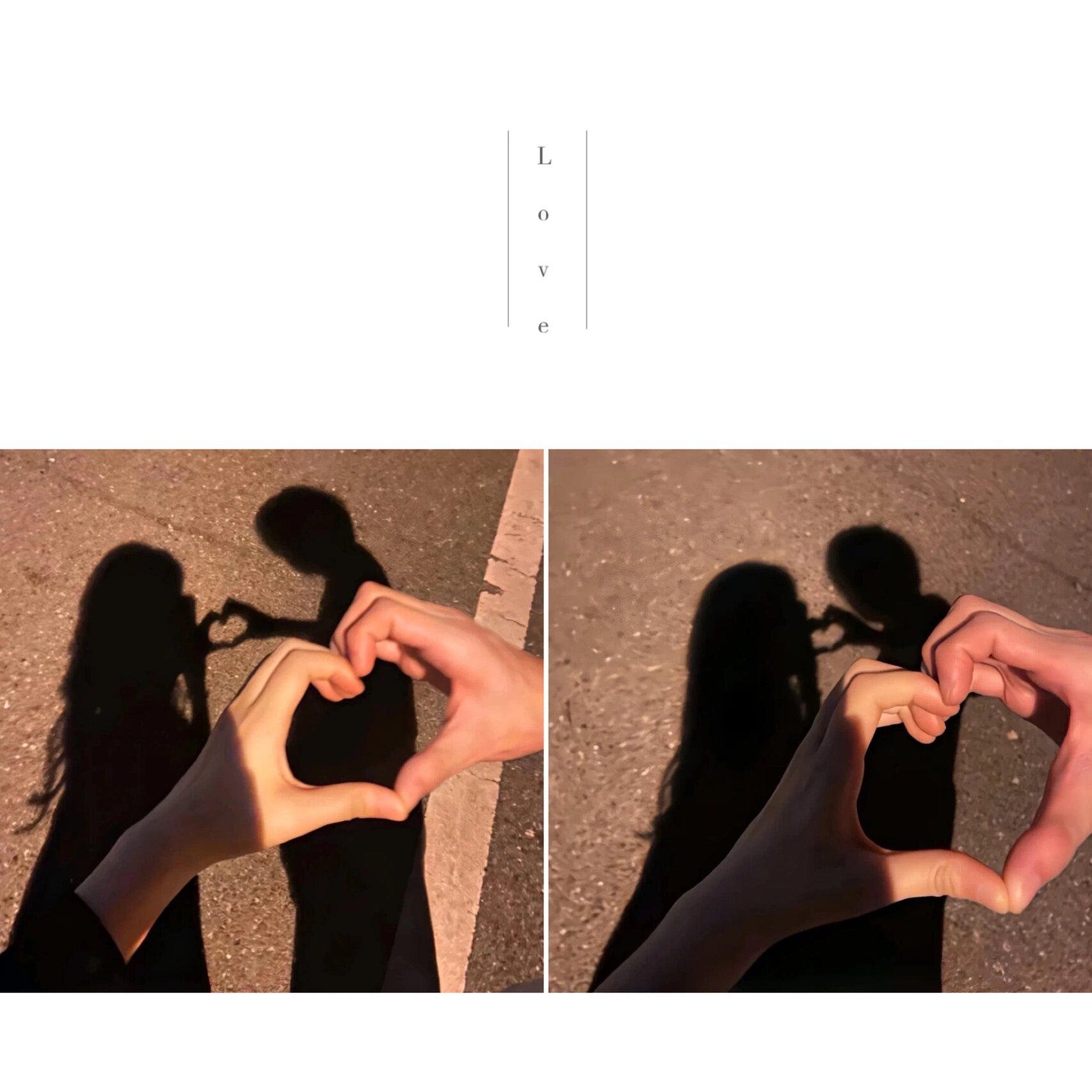 【情侣头像】真人比心系列