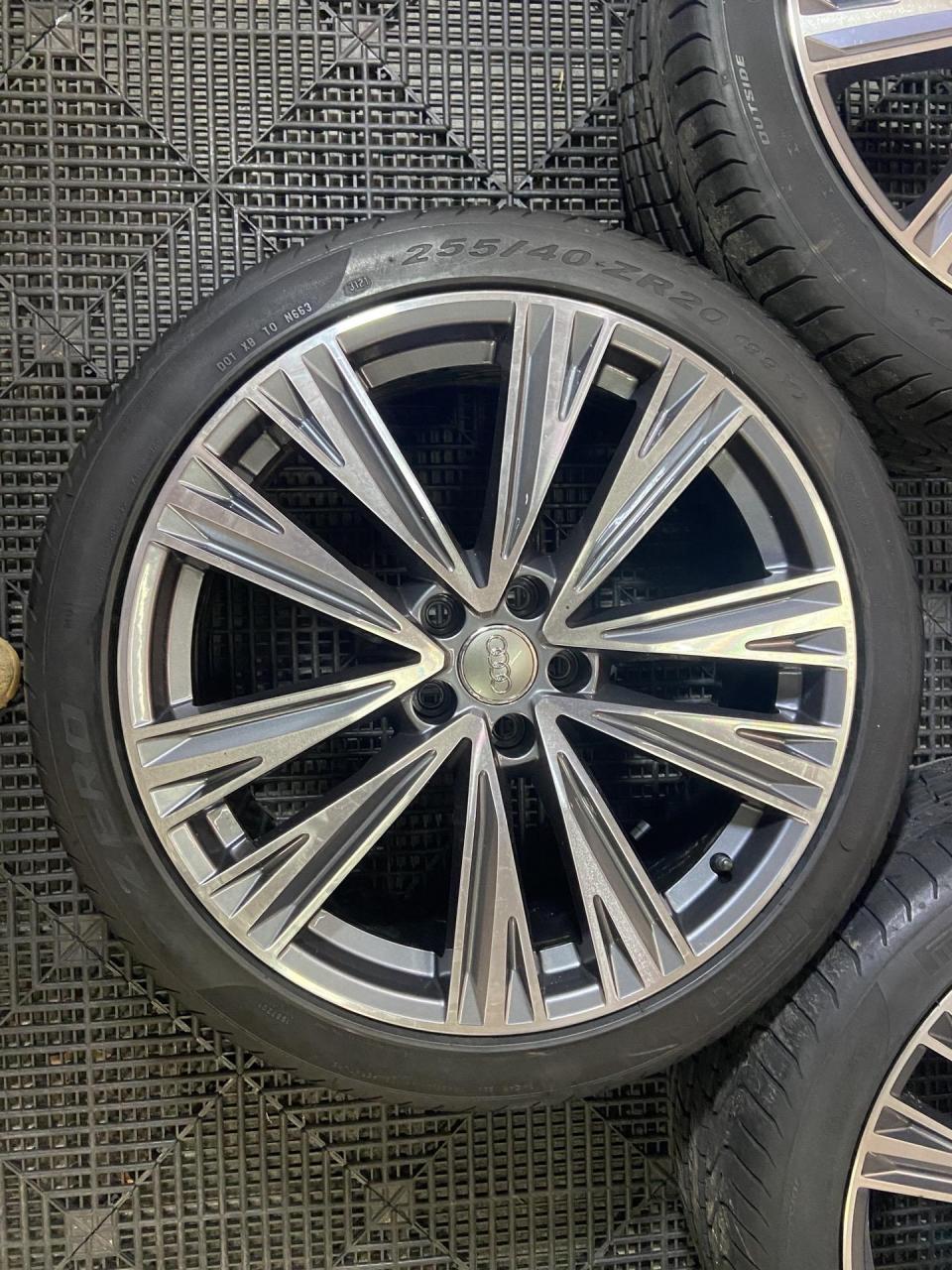 20寸奥迪a6原厂轮毂 轮毂数据:20*9.