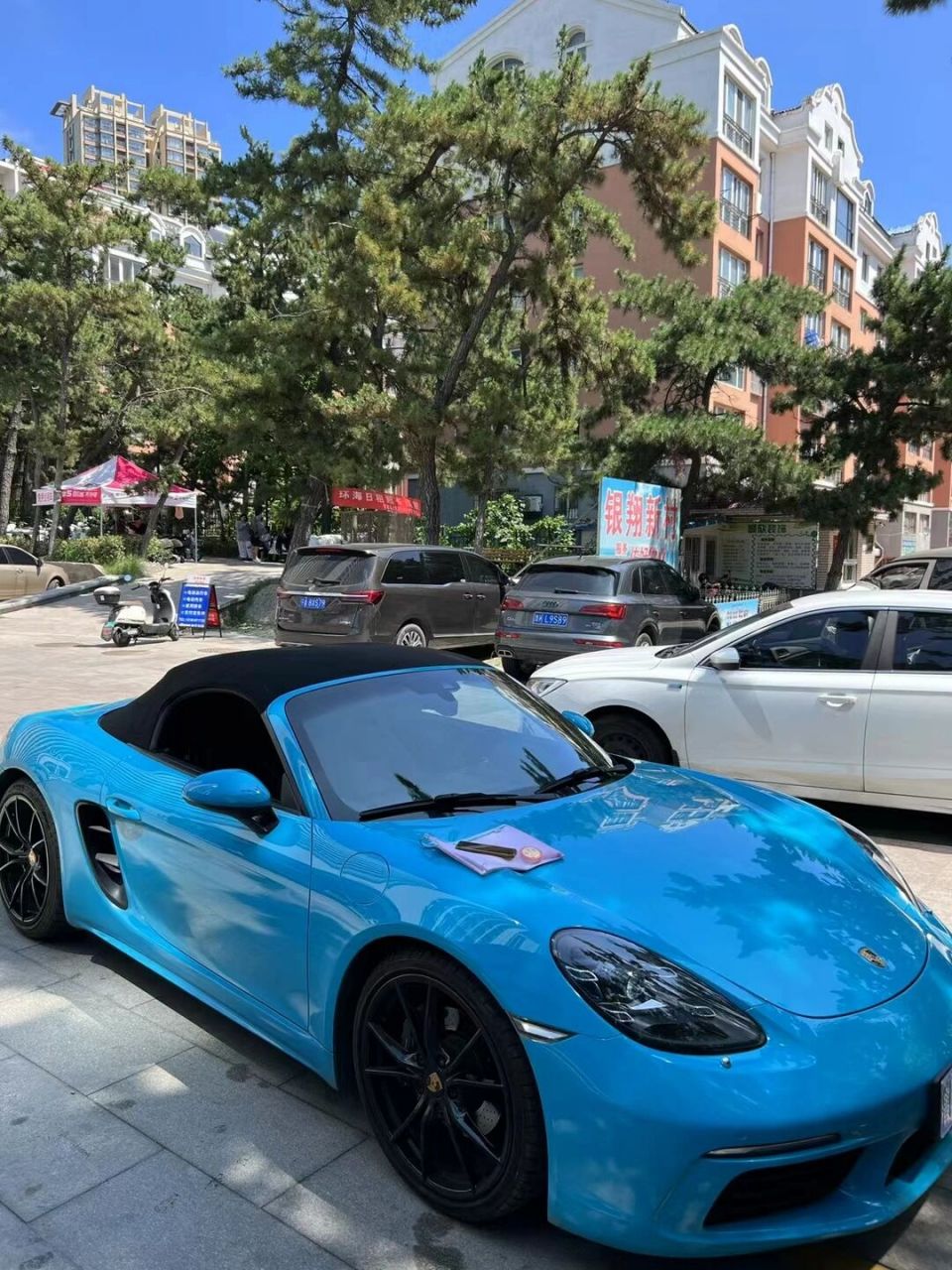 #浪漫生活的记录者# 威海租车💙找我 1️⃣各类车型齐全 敞篷 0