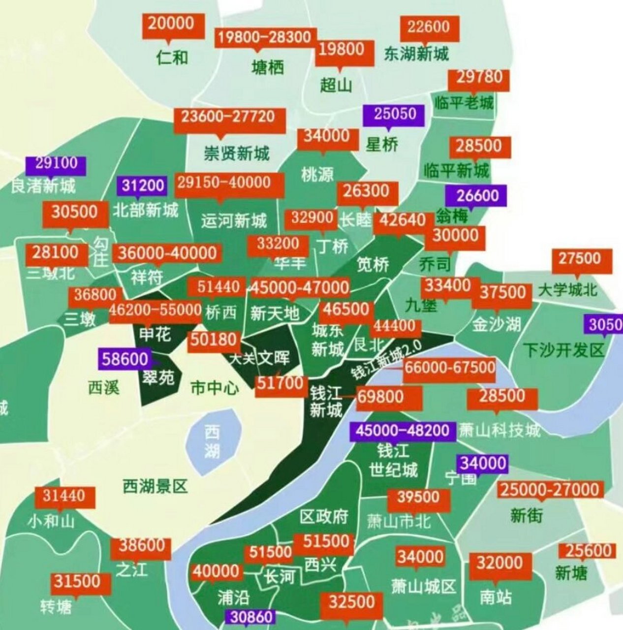 杭州板块深度解析——九堡(钱塘智慧城) 16615在位置上钱塘智慧城