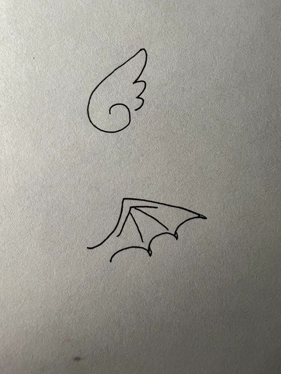 天使恶魔小翅膀绘画教程 小翅膀天使恶魔