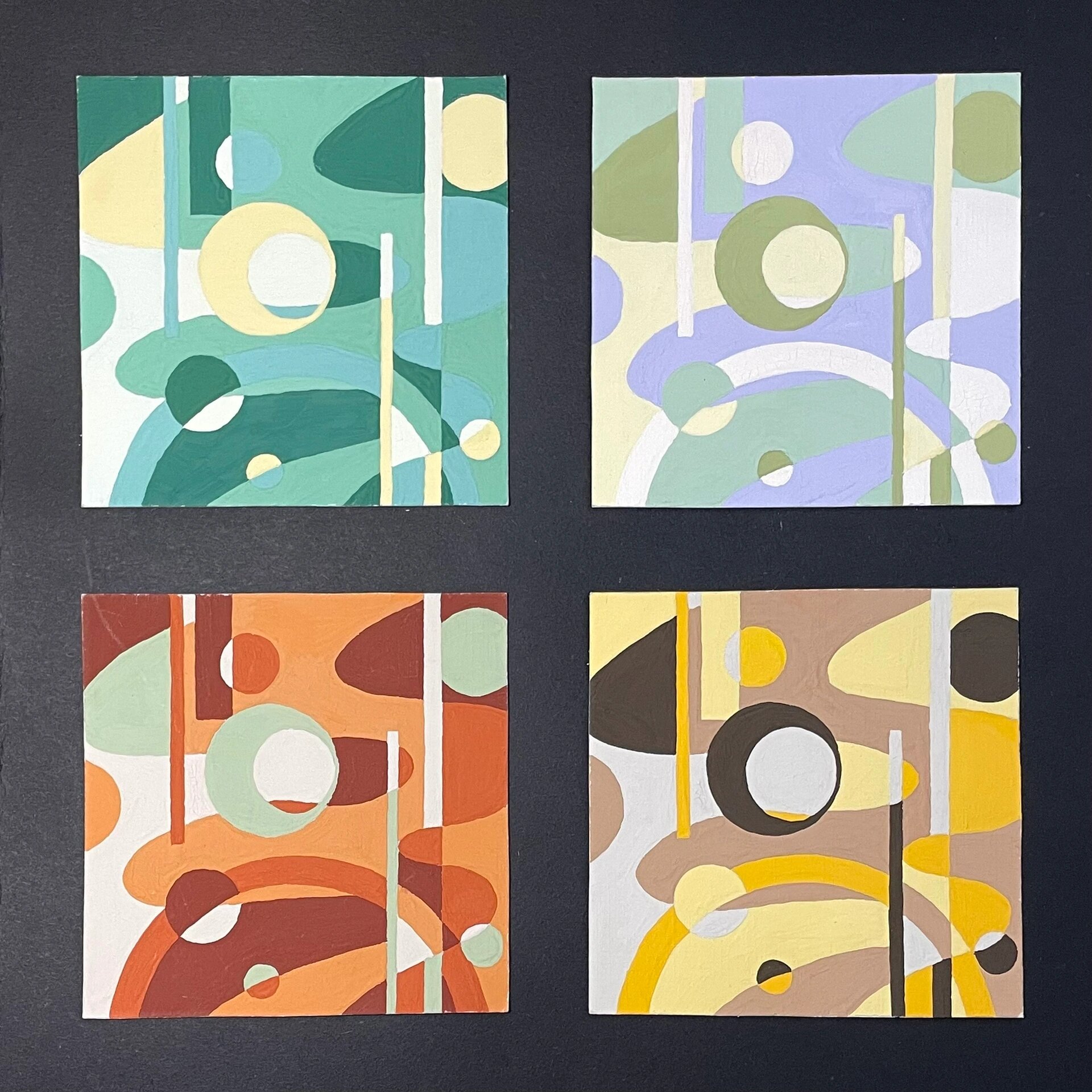 95色彩联想作业 色彩情绪表达 色构作业之一   原创 可礼貌参考 p1