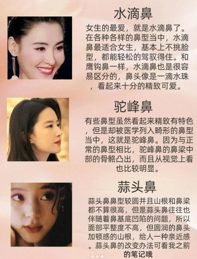 鹰鼻子图片 女明星图片