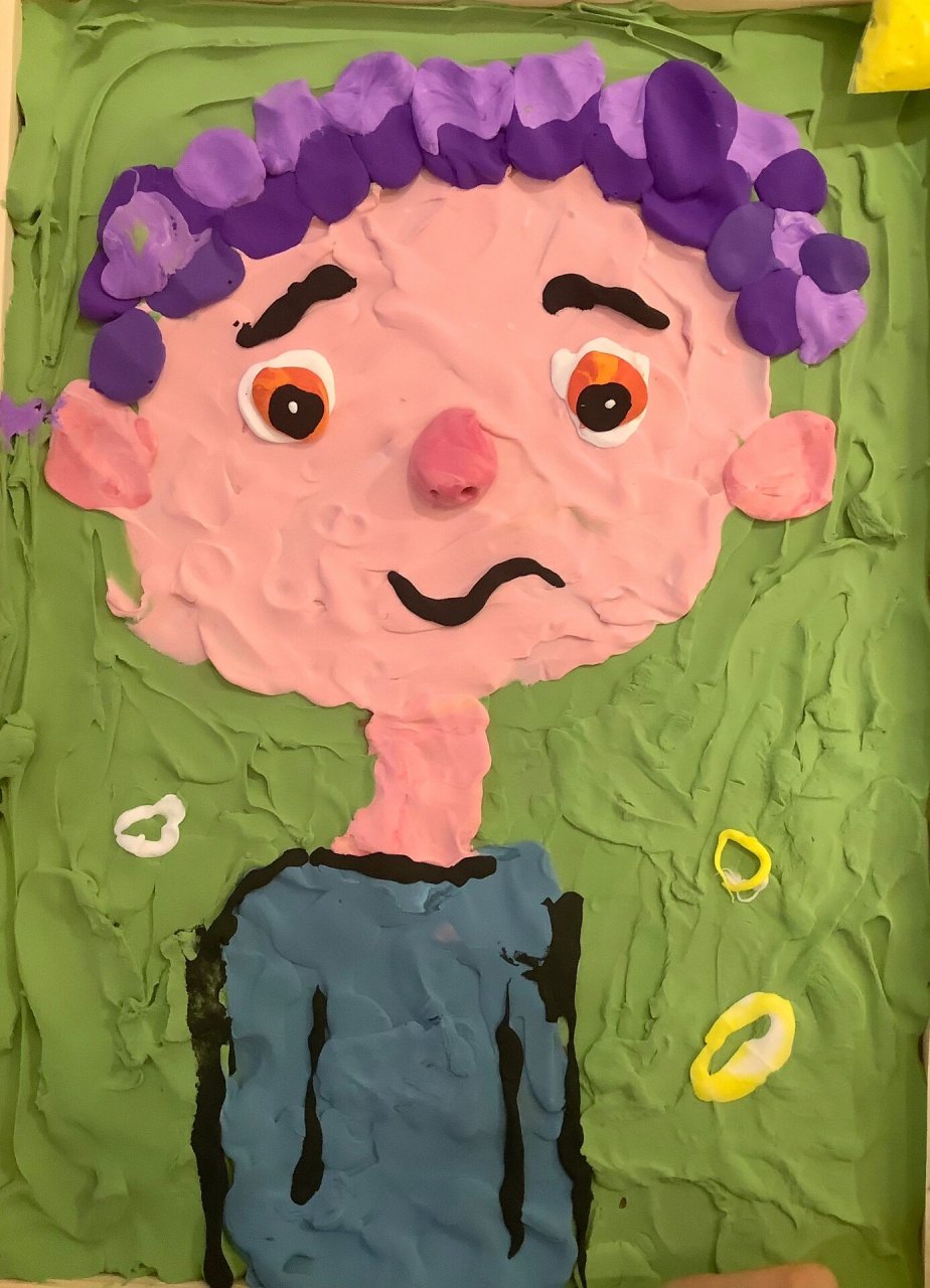 《有趣的人——彩泥手工》儿童绘画 彩泥捏人物五官 情绪超大 手工