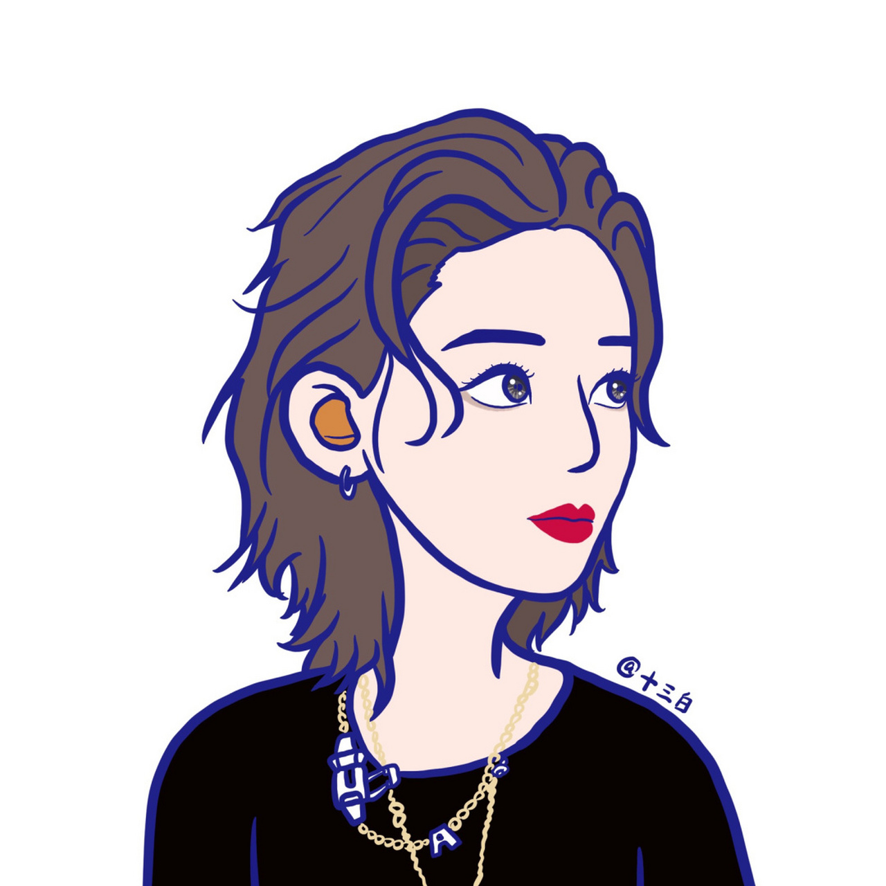 乘风破浪的姐姐插画第四波#十三白插画