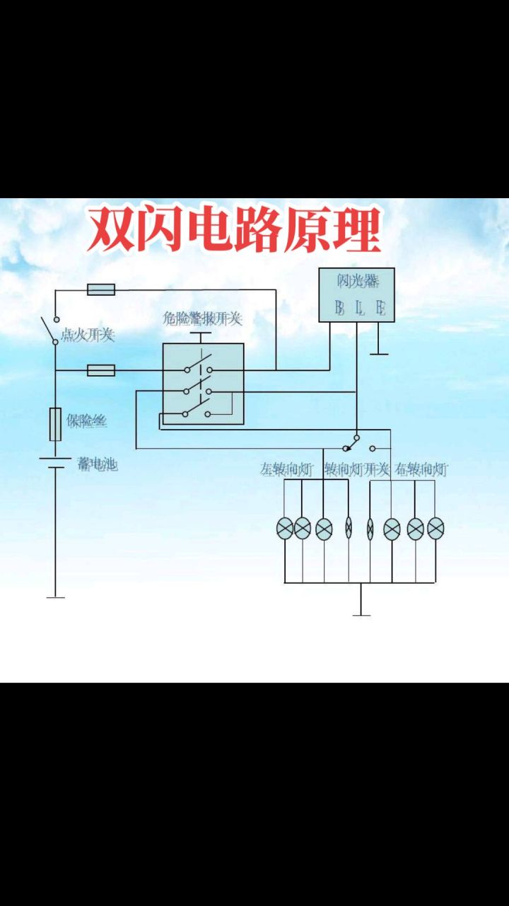 比亚迪f6闪光器线路图图片