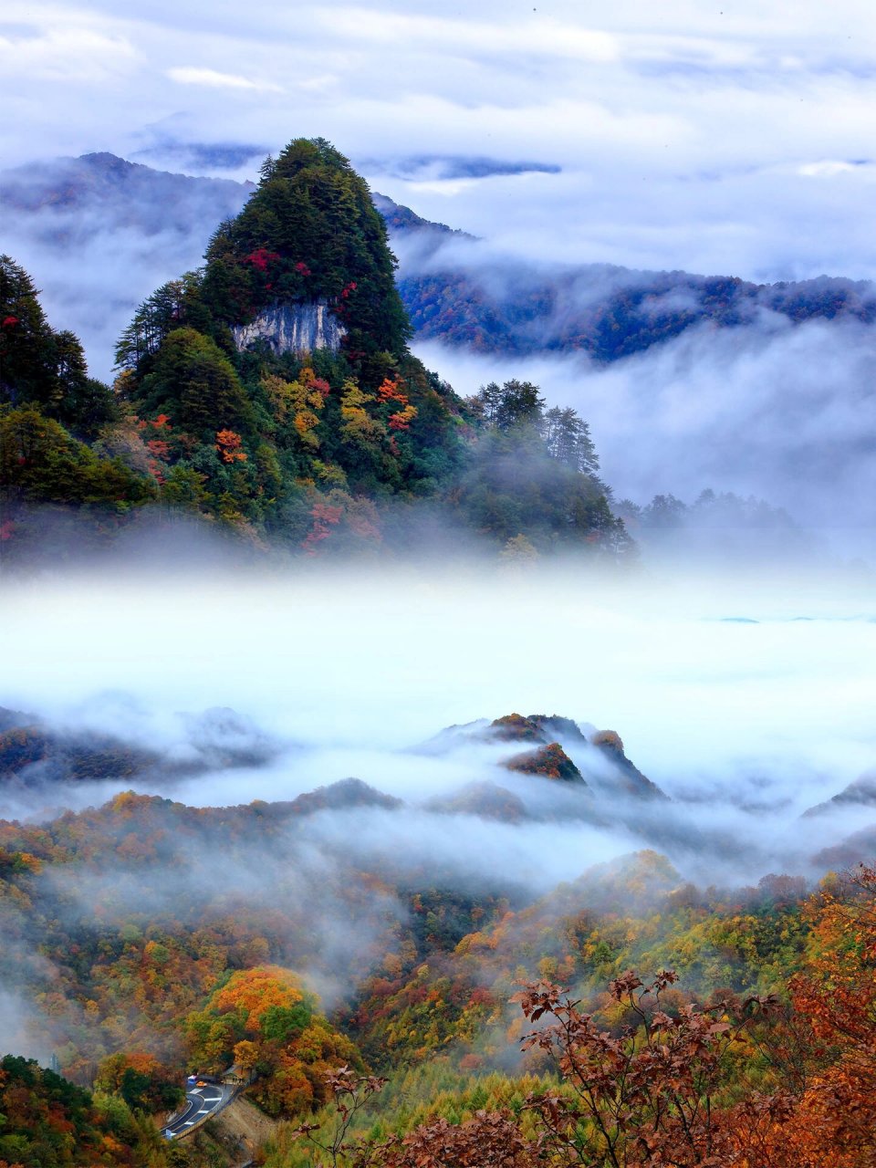 光雾山攻略——巴中光雾山红叶甲天下 四川南江光雾山.