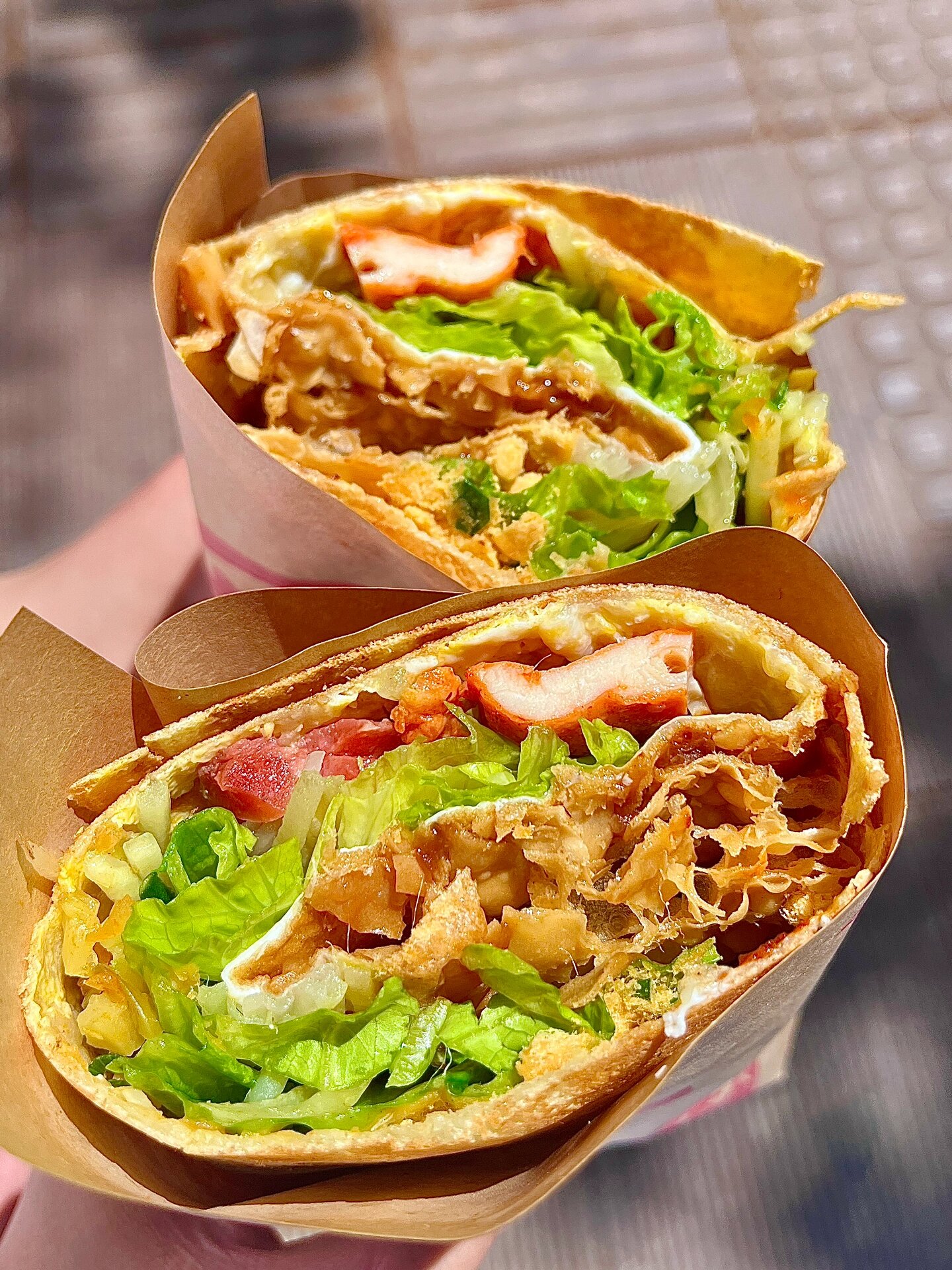 这一口杂粮煎饼下去可太满足了