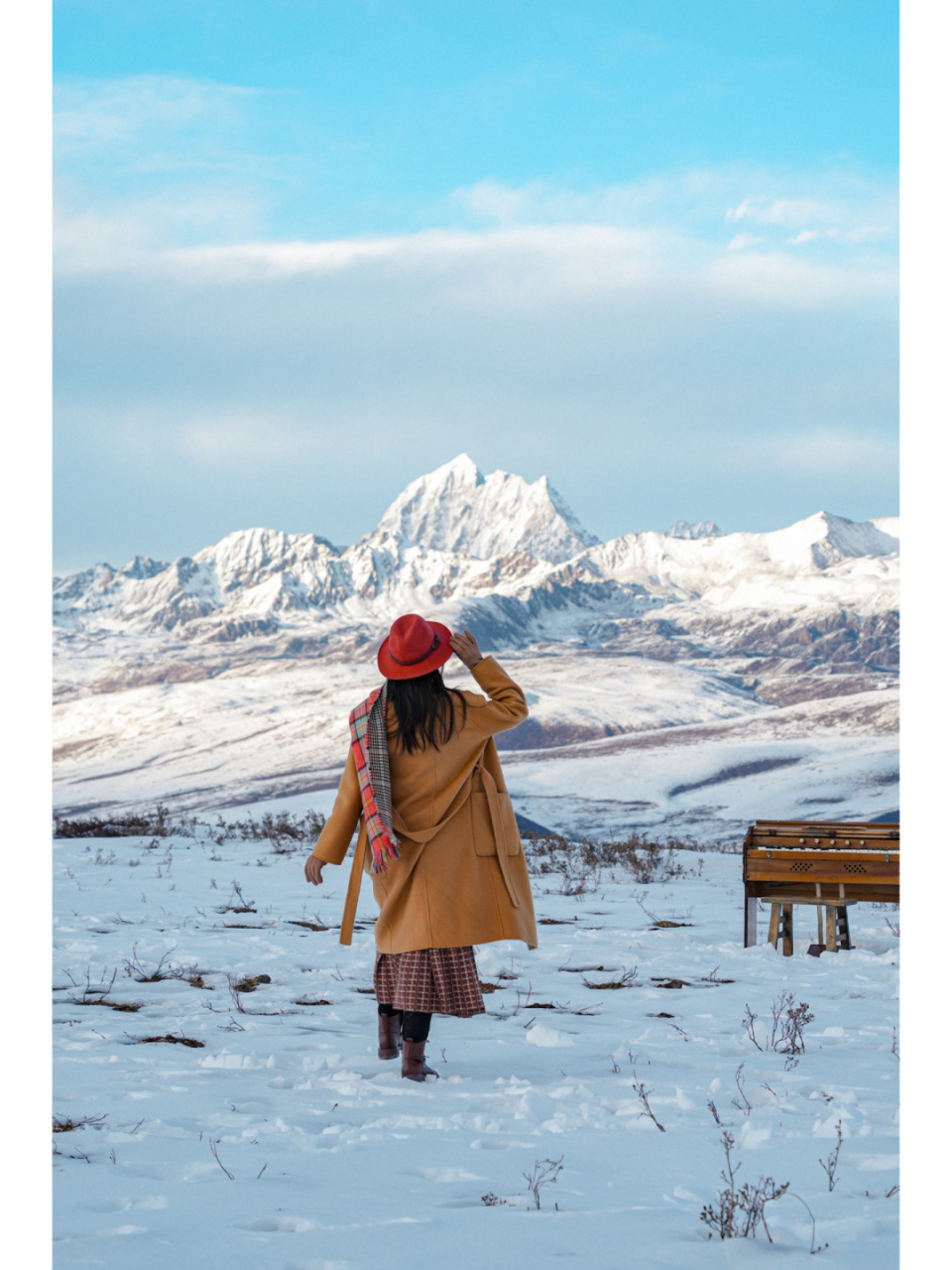 底拉姆实拍 下午就我们一个车上去了 好安逸[笑哭] #旅拍# #川西旅拍