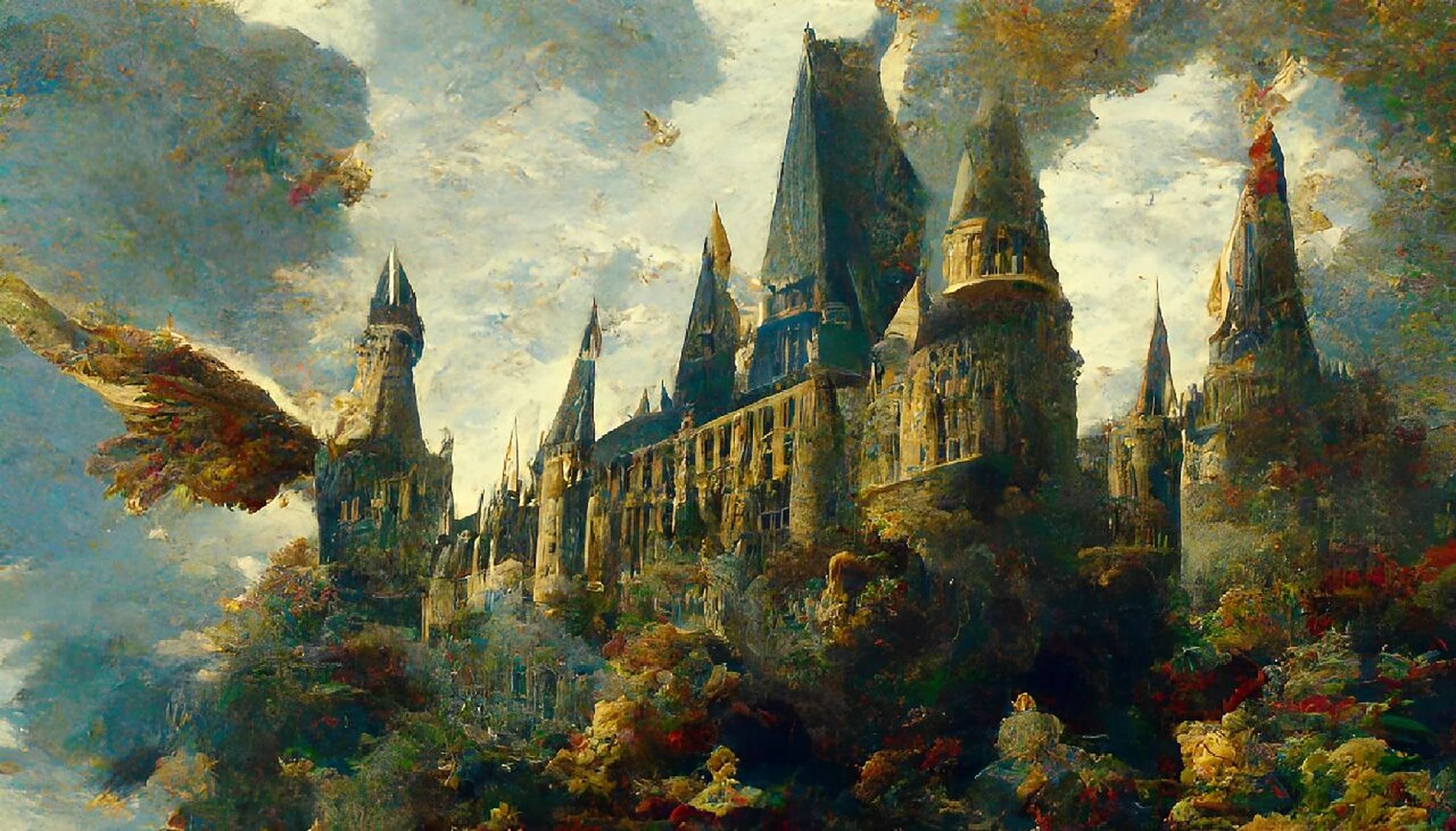 哈利波特ipad壁纸|【雷鸟来袭】 铅色的云层低垂,阳光失去了应有的