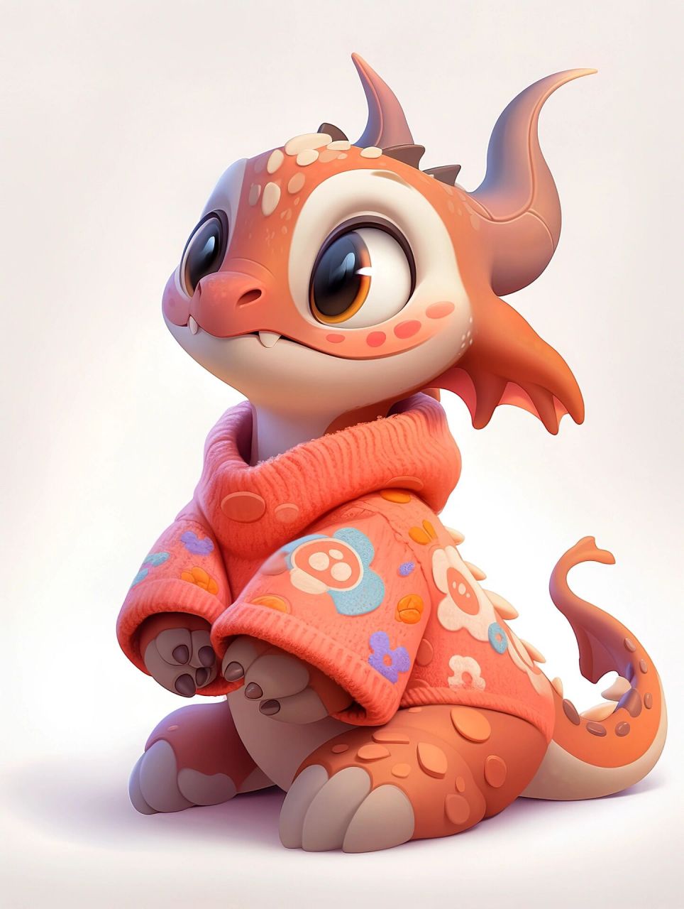 可爱的小龙来了