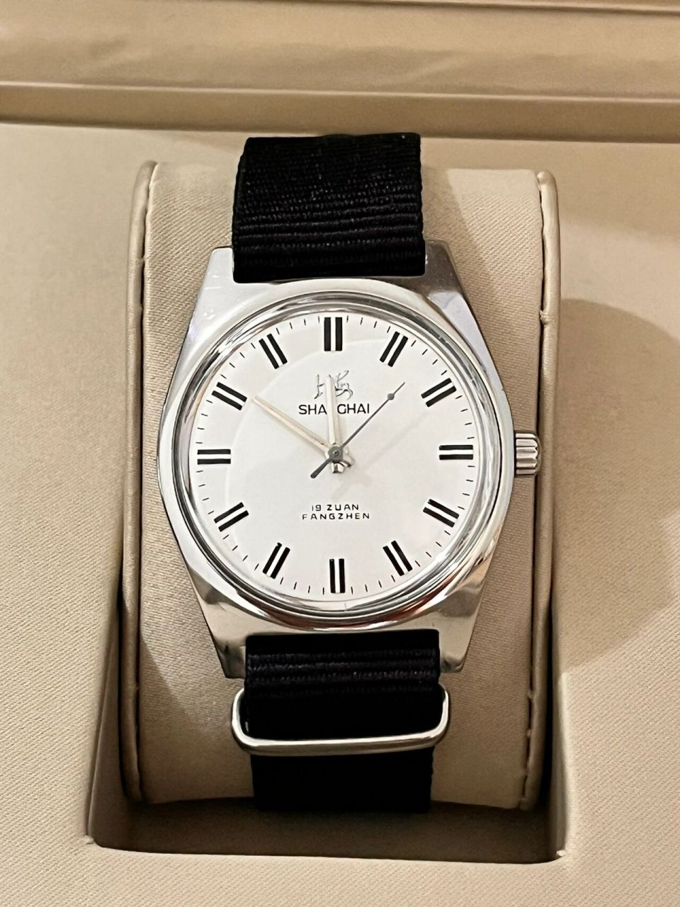 上海7120手表,自己动手翻新的.