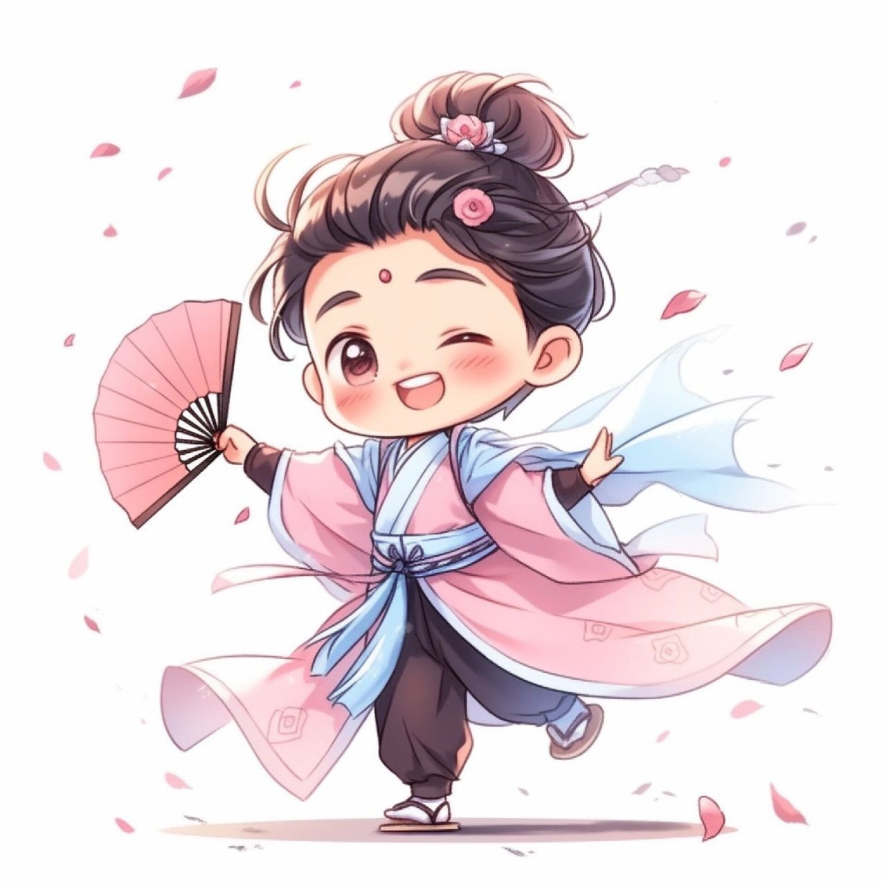 古风小男孩 古风q版人物小哥哥