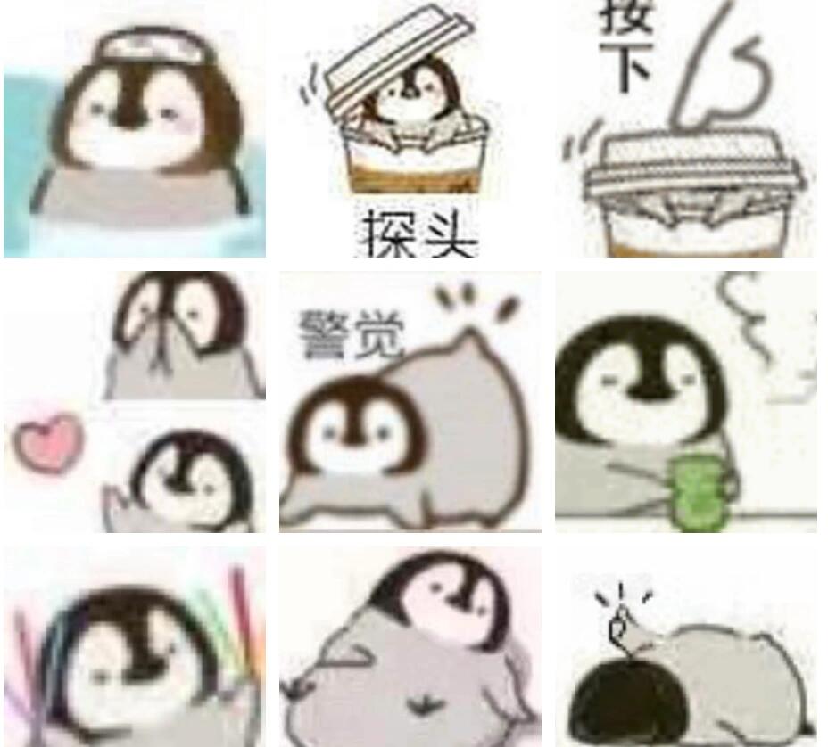 小企鹅表情包