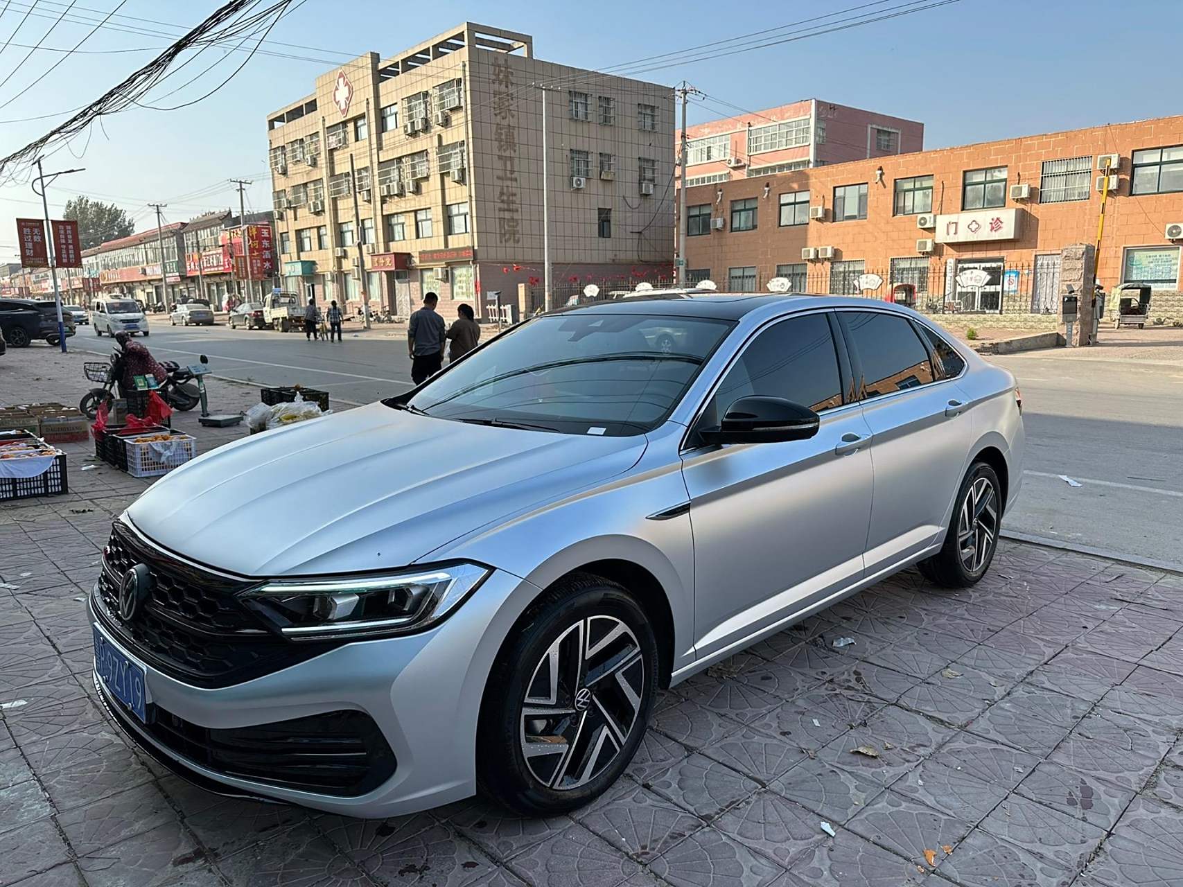 速腾改色电光金属银#大众速腾 #改色膜案例分享 #改色