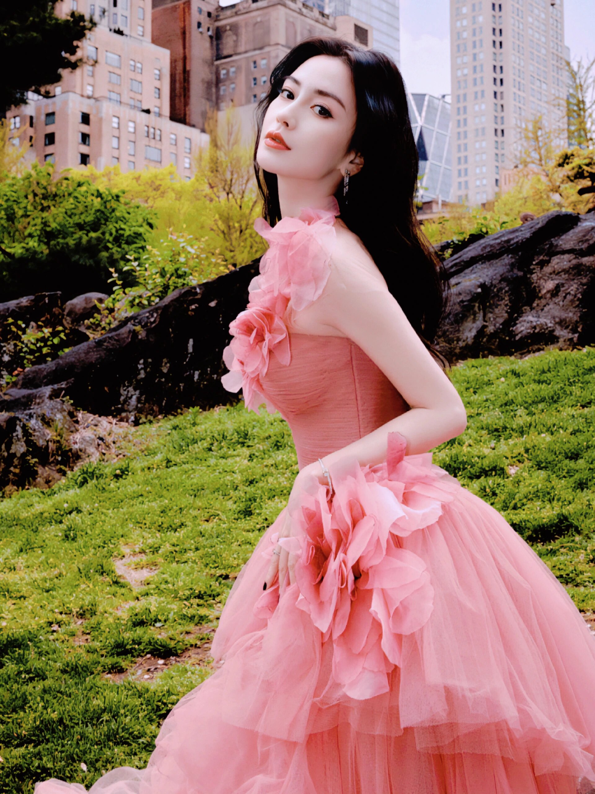 angelababy杨颖 Ⅰ 粉色系礼服Ⅰ 壁纸