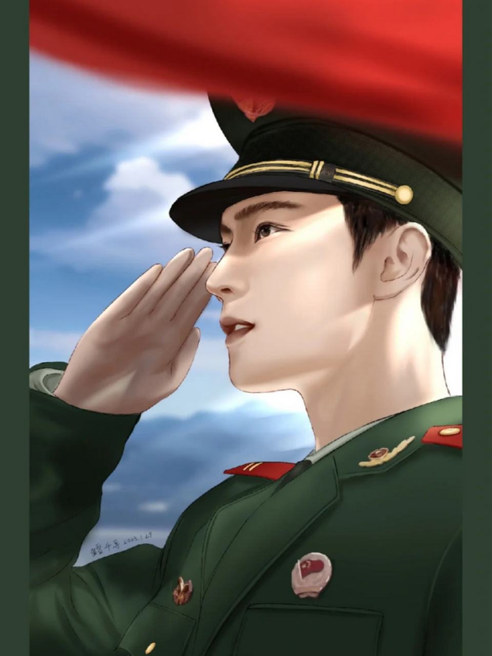 每一次敬礼,都是对美好品质的致敬与传承.