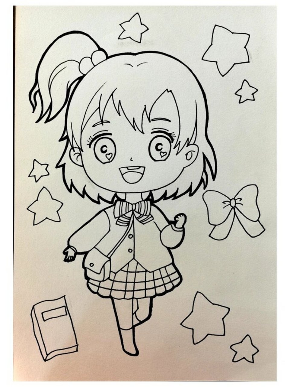 漫画q版女孩9—10岁