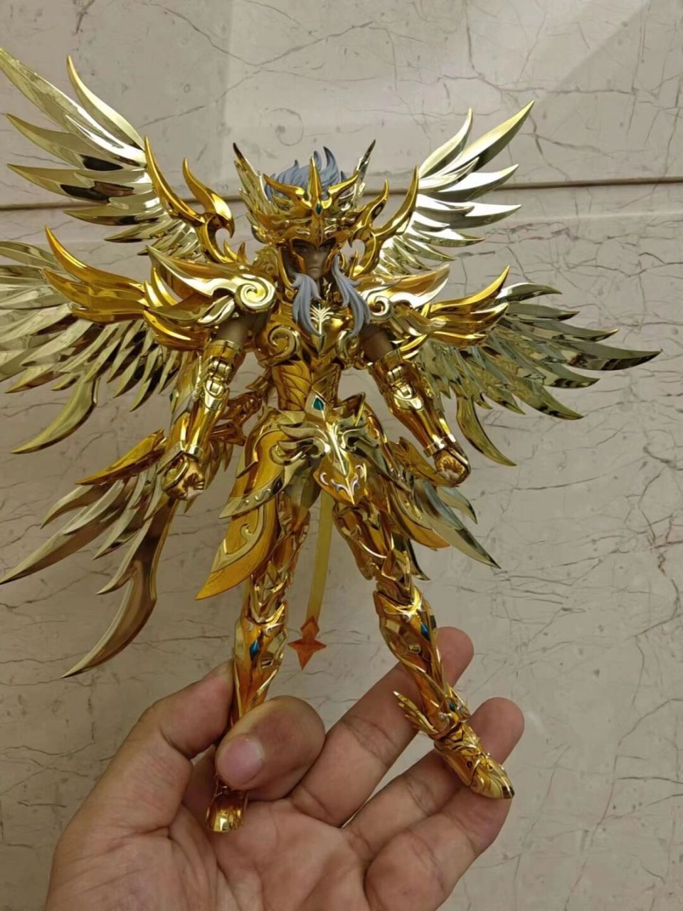 等同事送我开箱 #手办# #gk雕像# #圣斗士# #圣斗士星矢# #圣衣神话