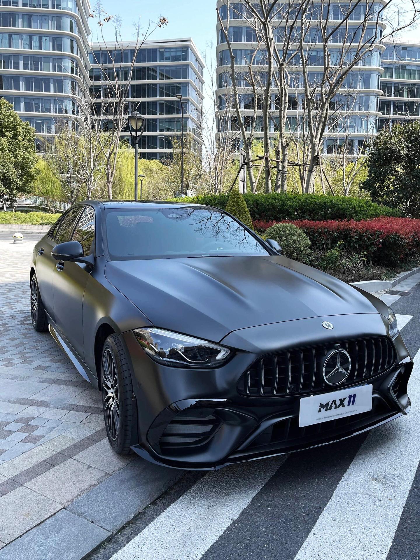 日常分享高颜值汽车案例 上千款改色膜颜色 车衣 隔热