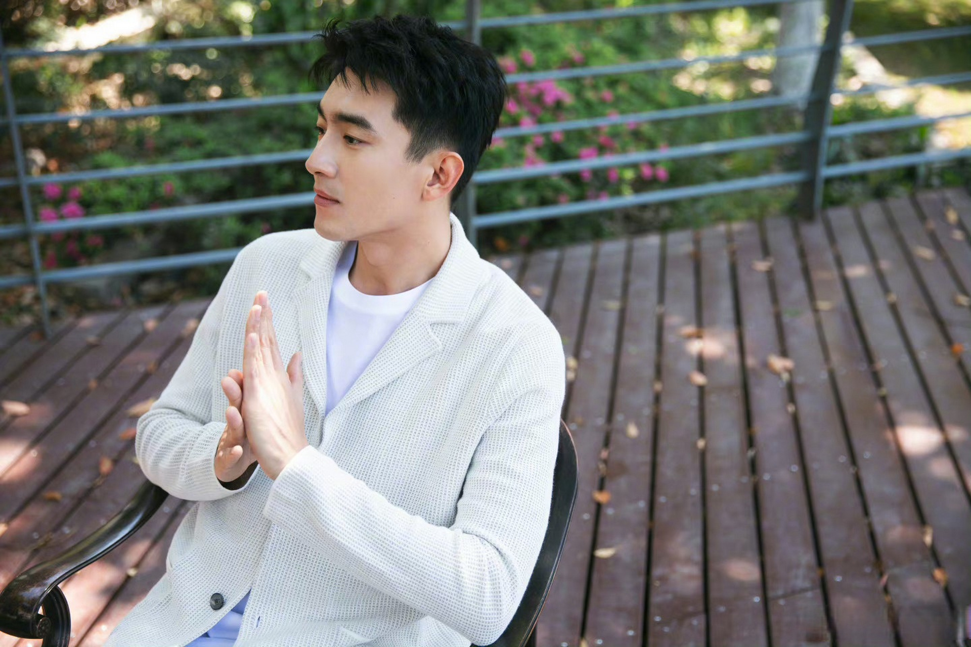 林更新颜值回春# 林更新晒近照,颜值回春啊#林更新好久不见