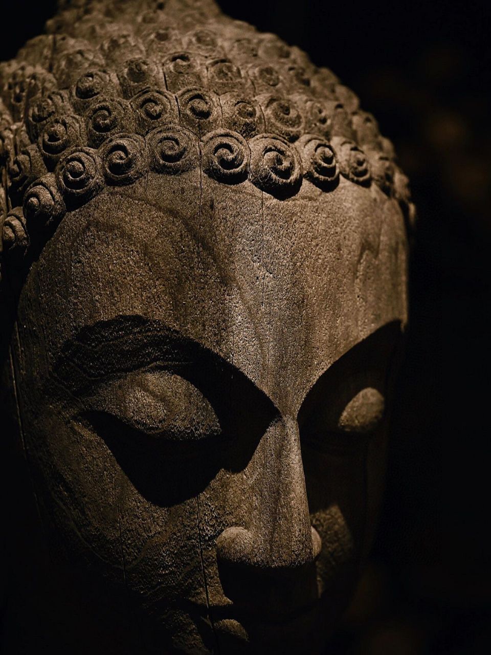 " 残缺的美学 " 风化香樟木|佛首 复刻五世纪末鹿野苑风格佛头